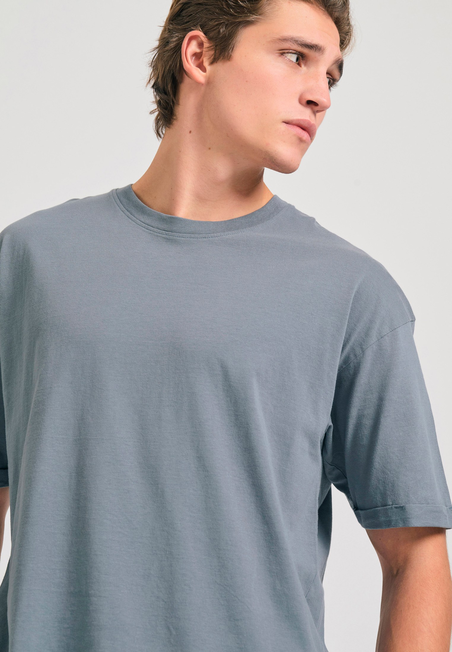 Men's T-Shirts Funky Buddha Gray