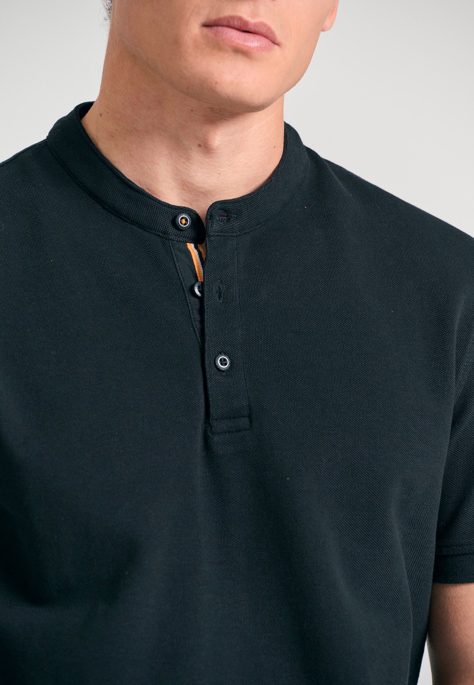 Men's Polo Shirts Funky Buddha Black