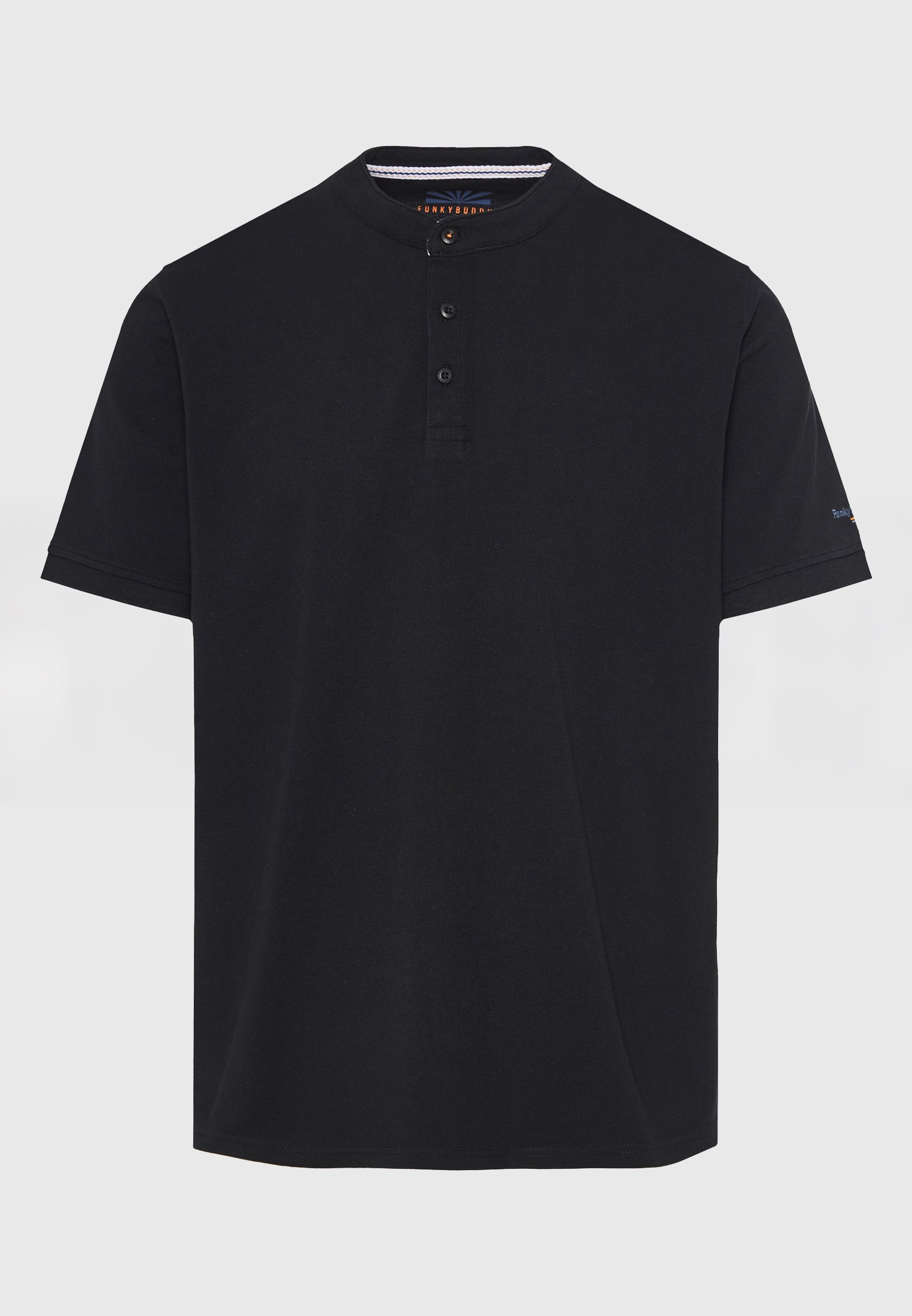 Men's Polo Shirts Funky Buddha Black