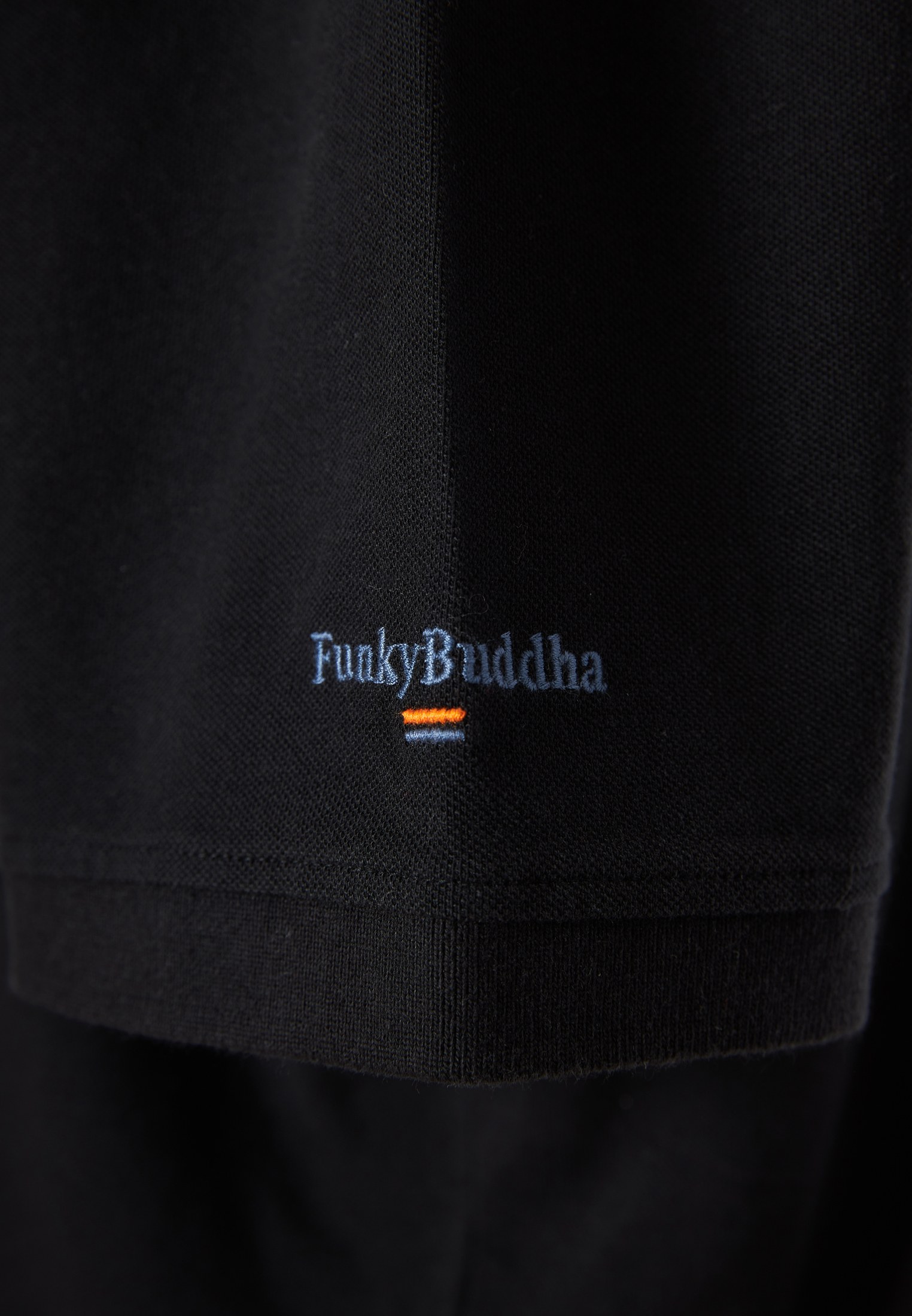 Men's Polo Shirts Funky Buddha Black