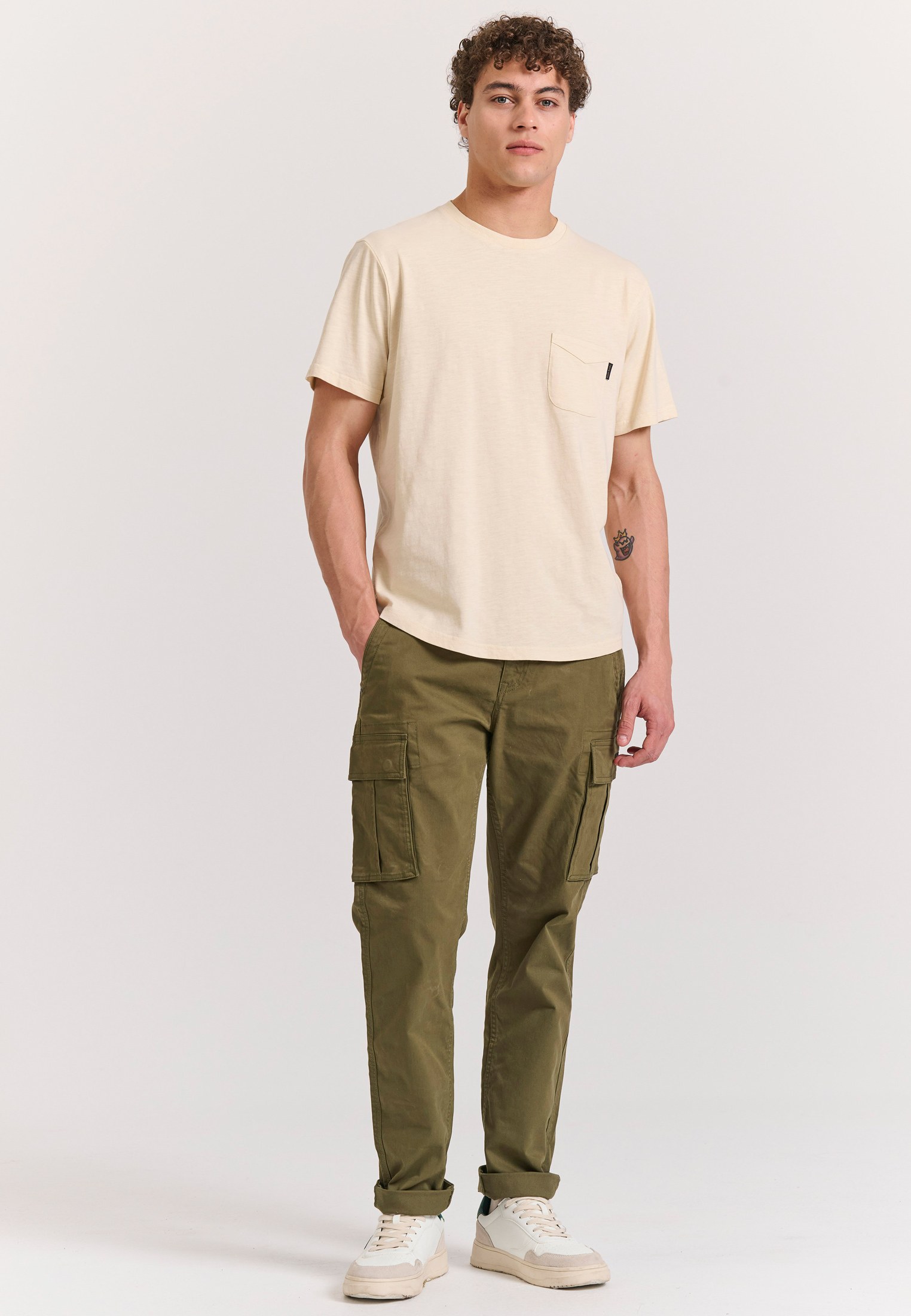 Men's T-Shirts Funky Buddha White