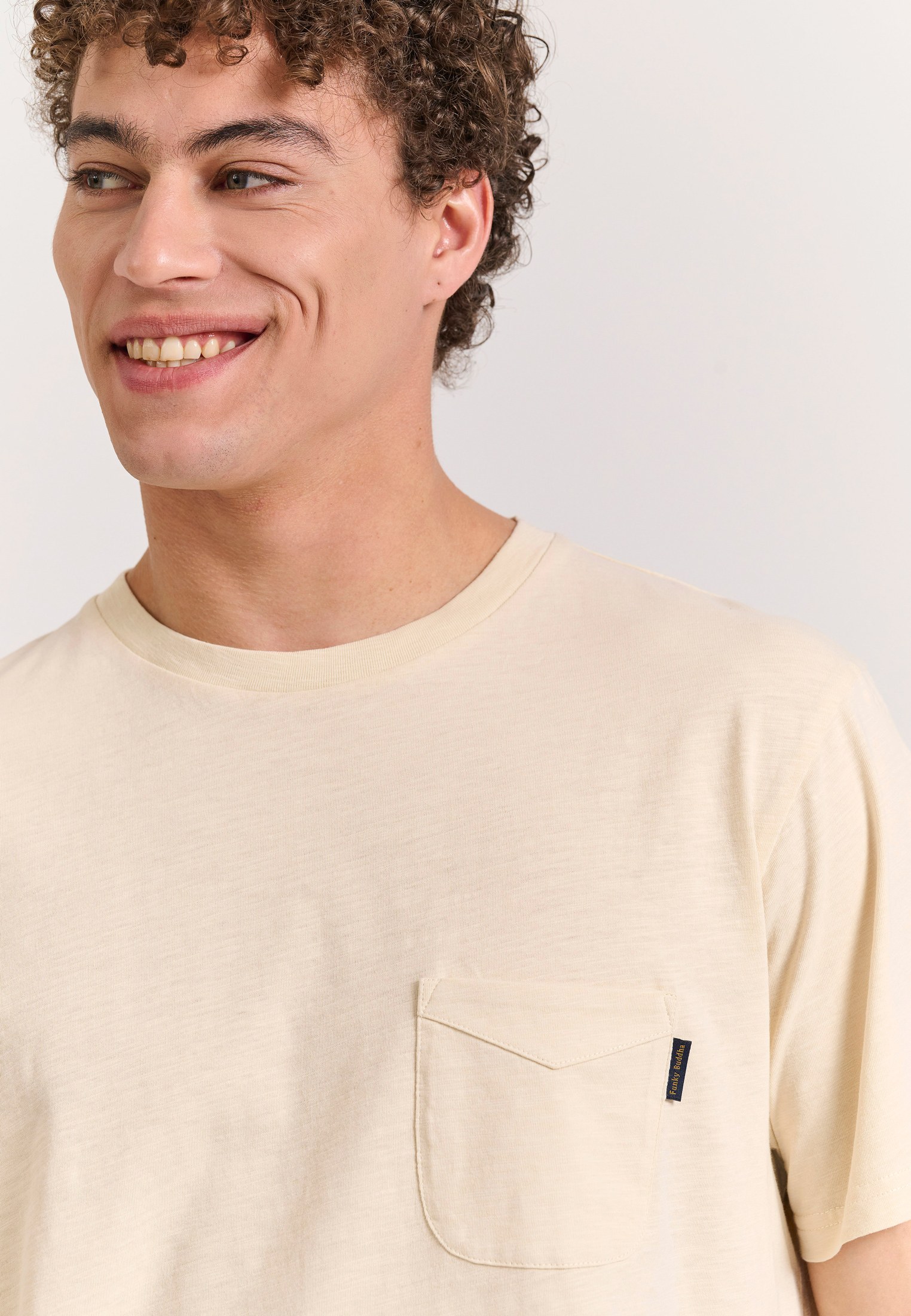 Men's T-Shirts Funky Buddha White