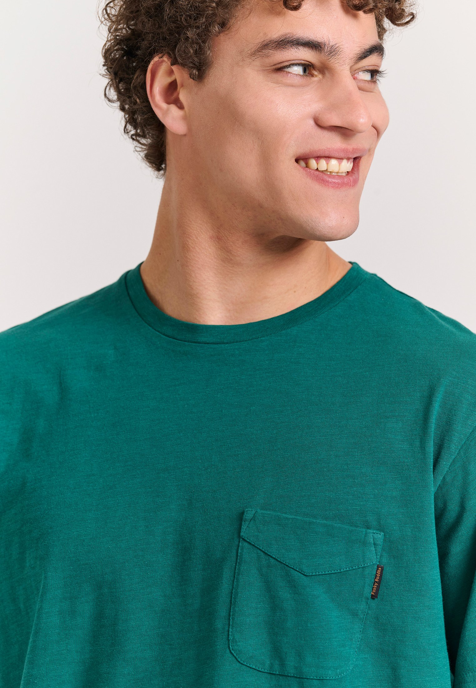 Men's T-Shirts Funky Buddha Green