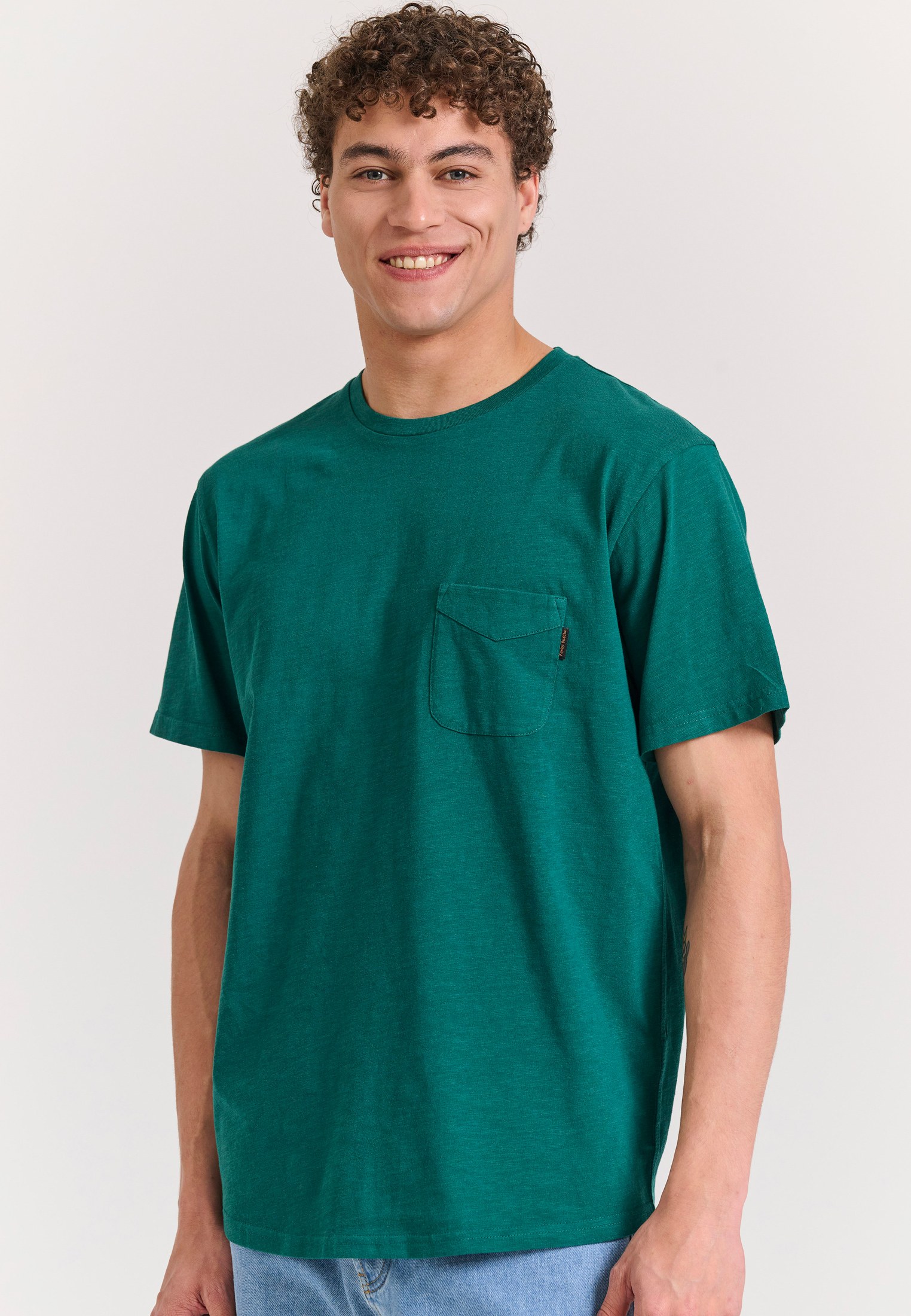 Men's T-Shirts Funky Buddha Green