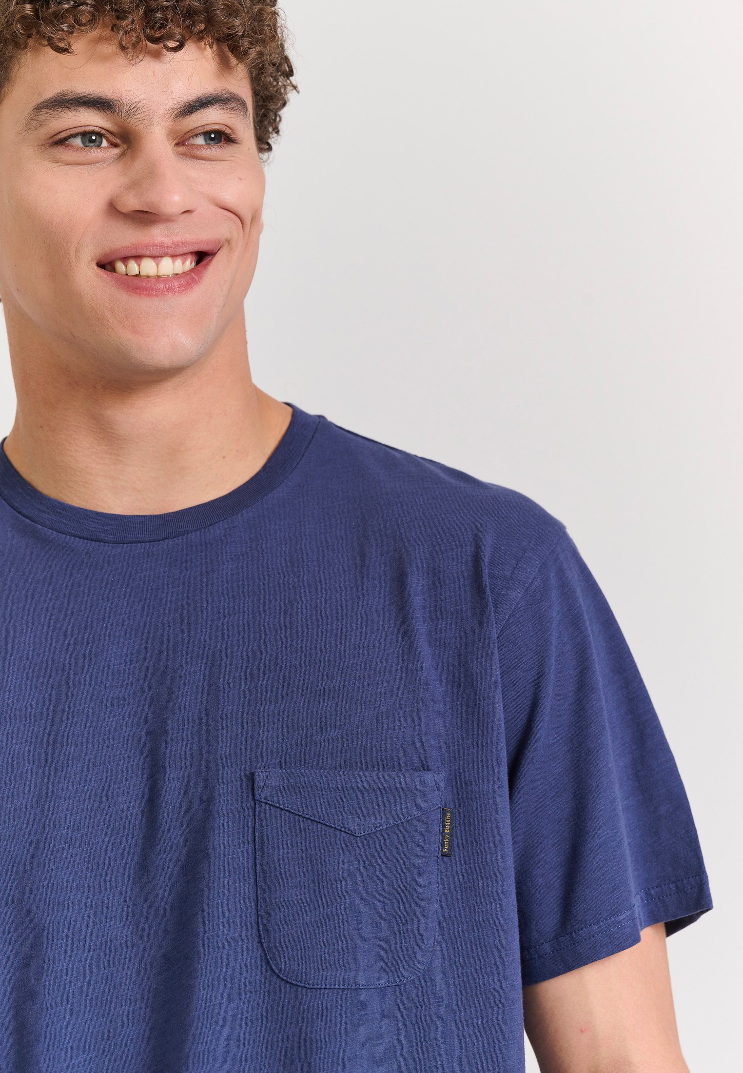 Men's T-Shirts Funky Buddha Blue