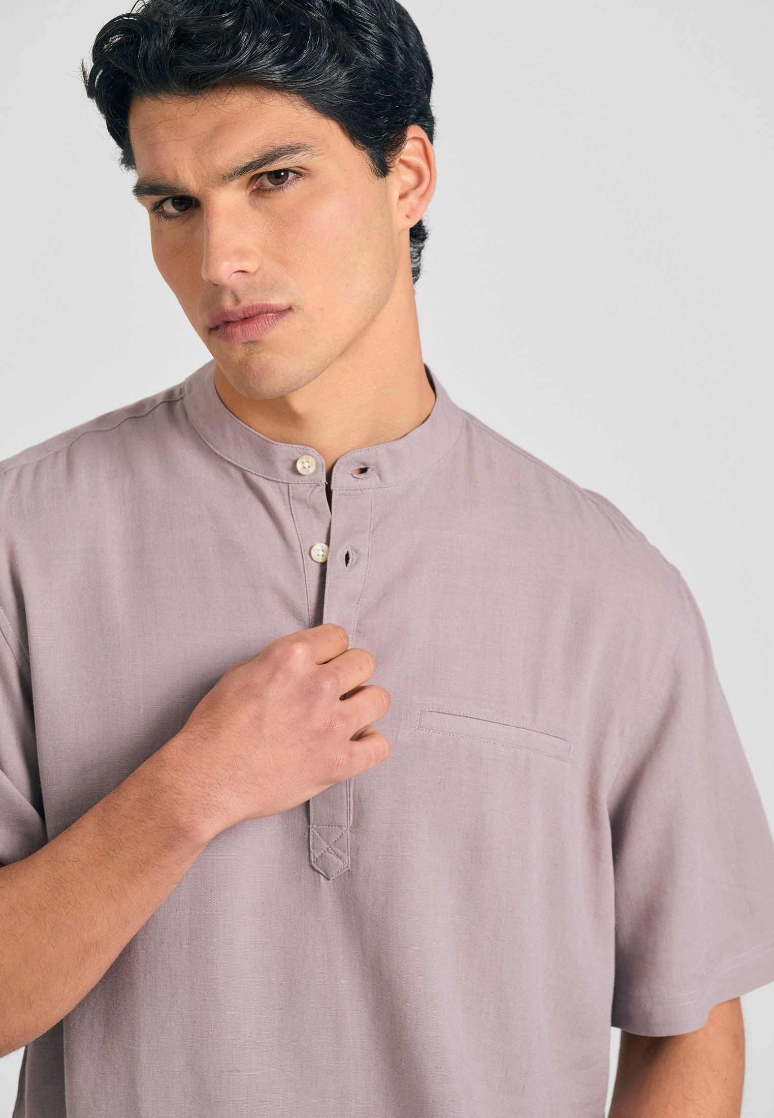 Men's Shirts Funky Buddha Brown