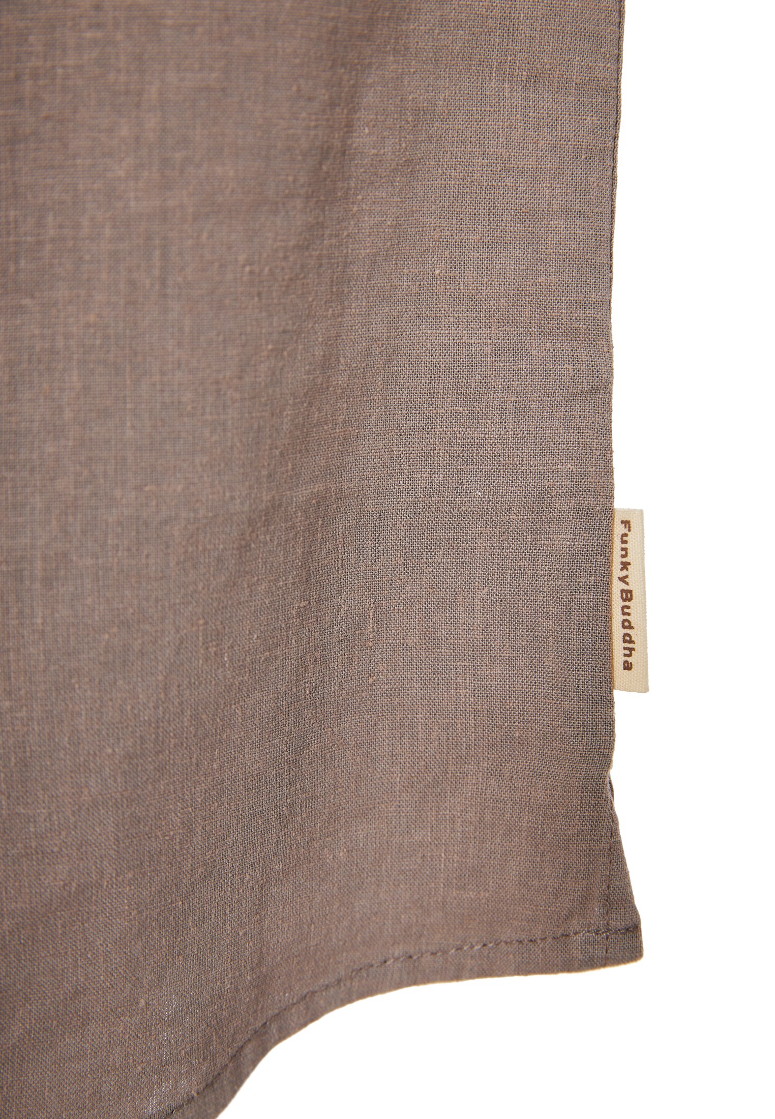 Men's Shirts Funky Buddha Brown