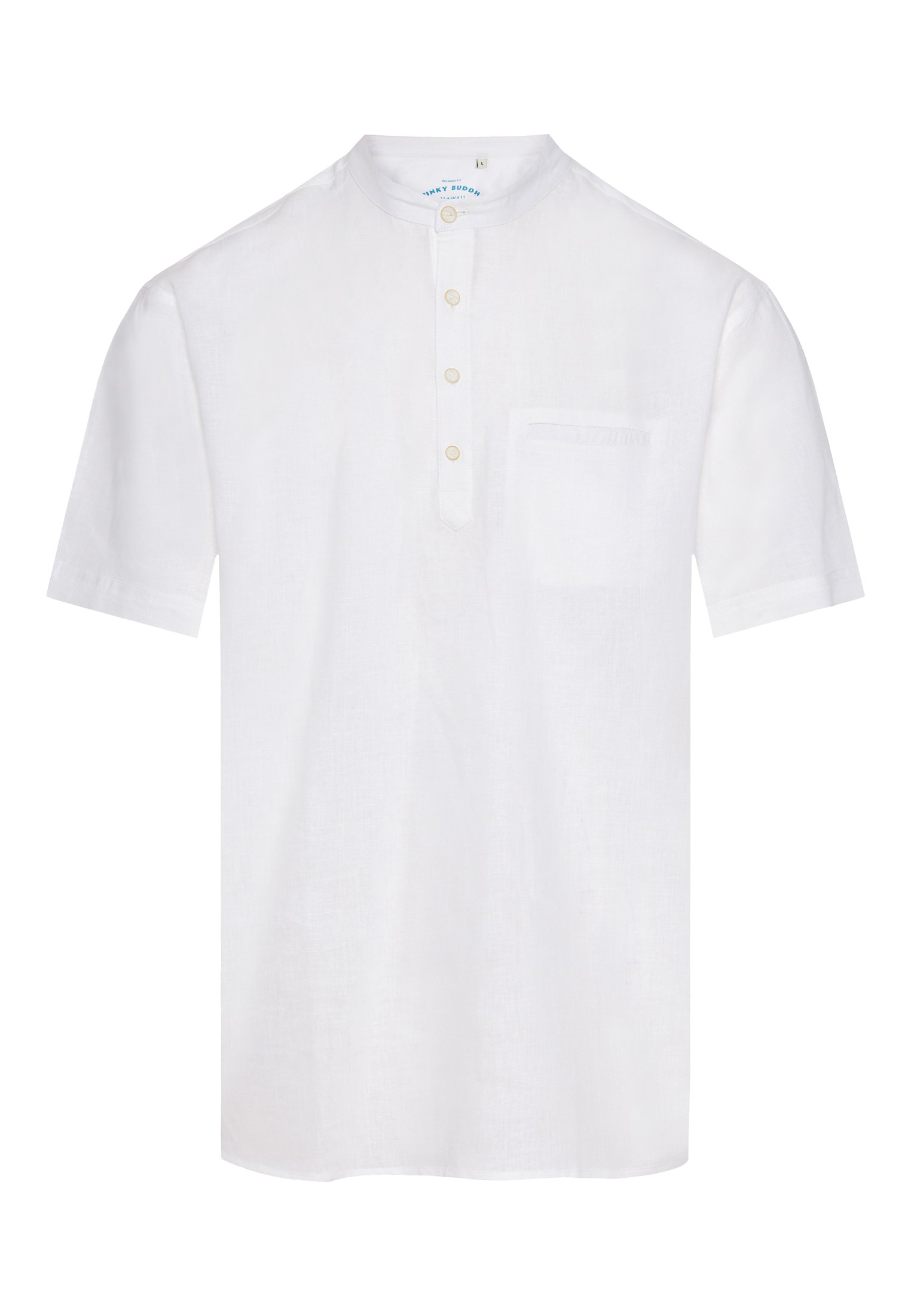 Men's Shirts Funky Buddha White