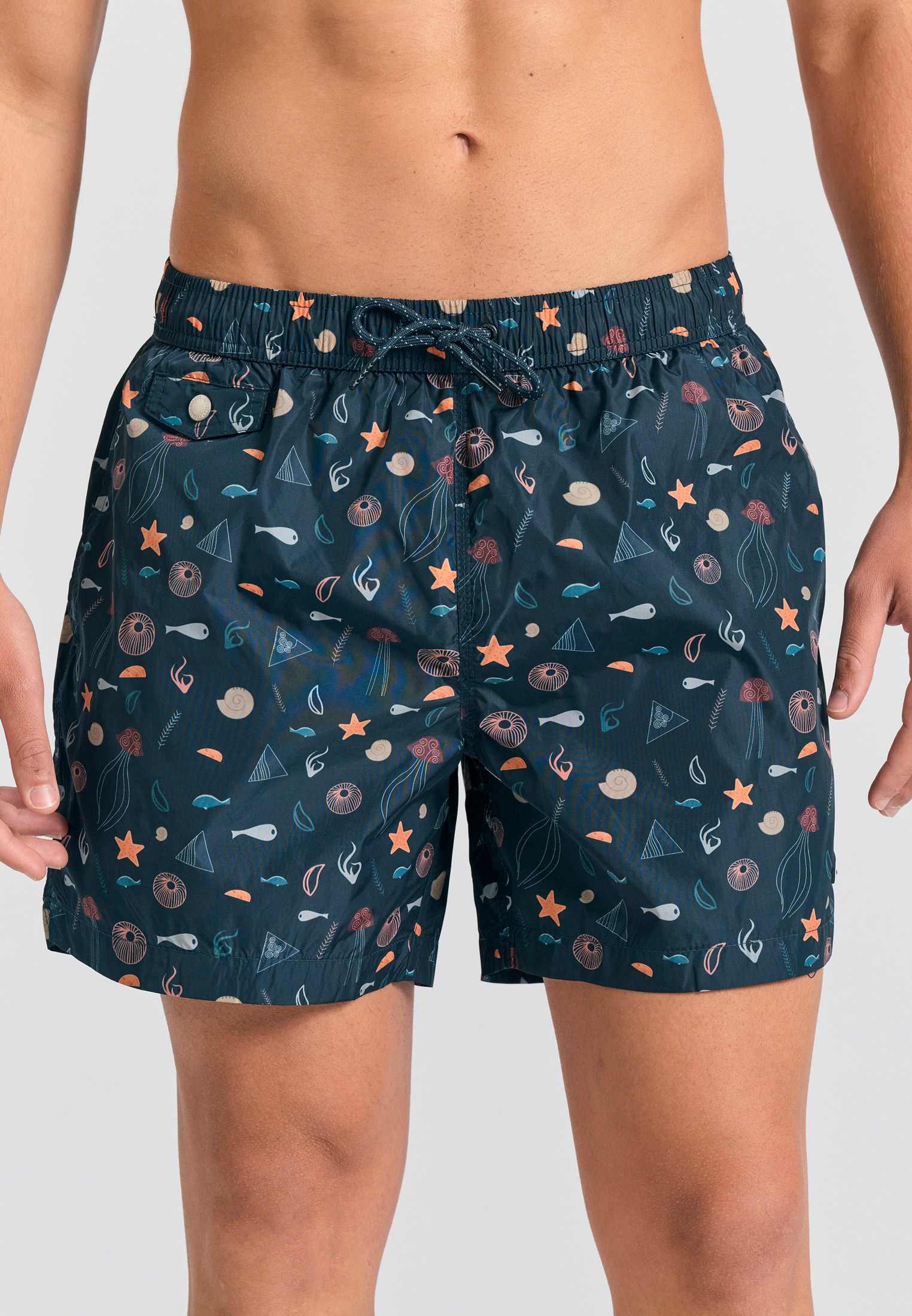 Ανδρικό μαγιό με all over τύπωμα