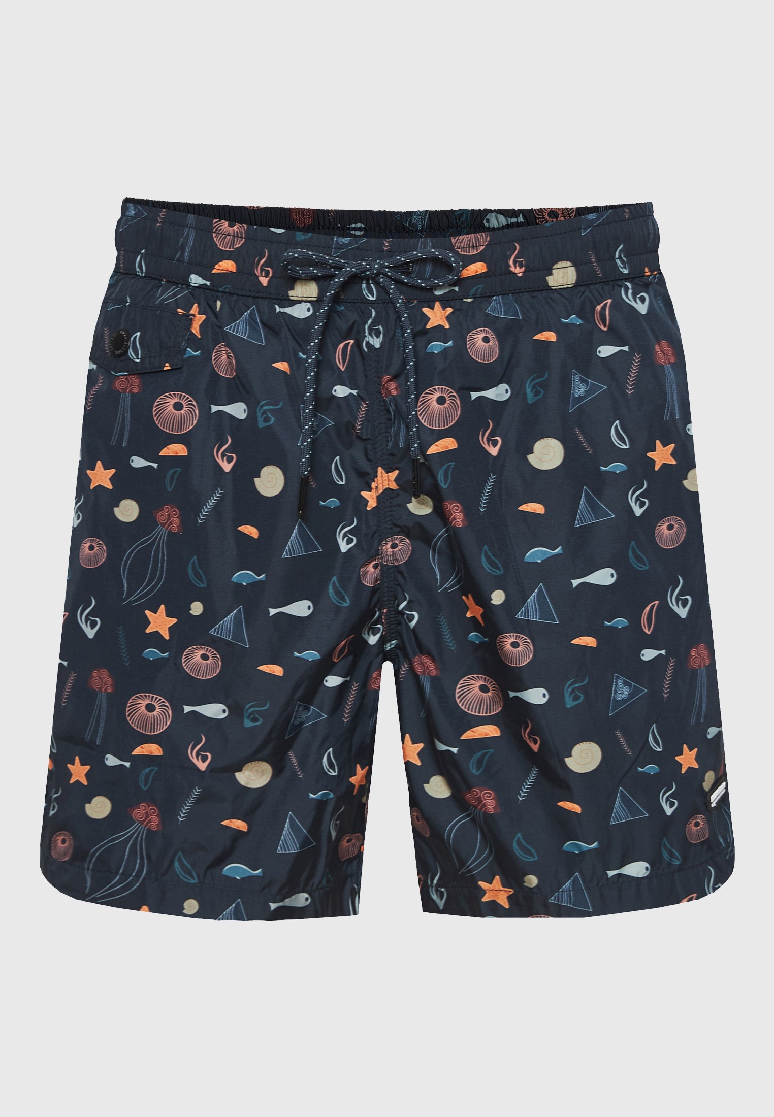 Men's Swim Shorts Funky Buddha Black