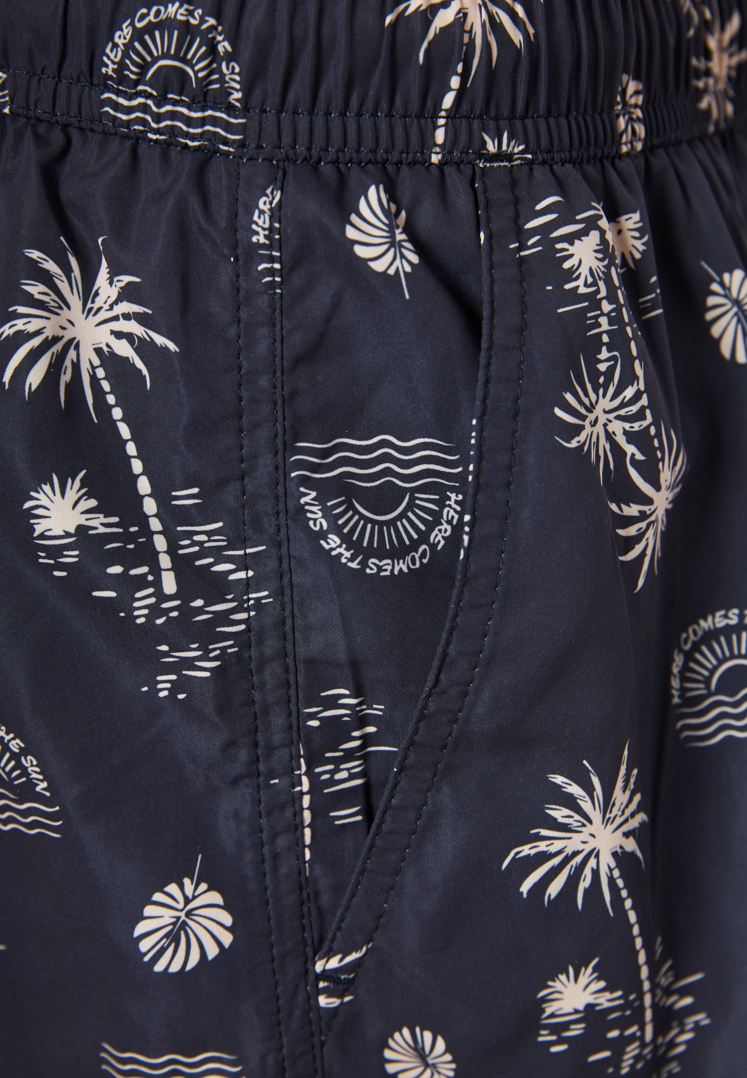 Men's Swim Shorts Funky Buddha Navy