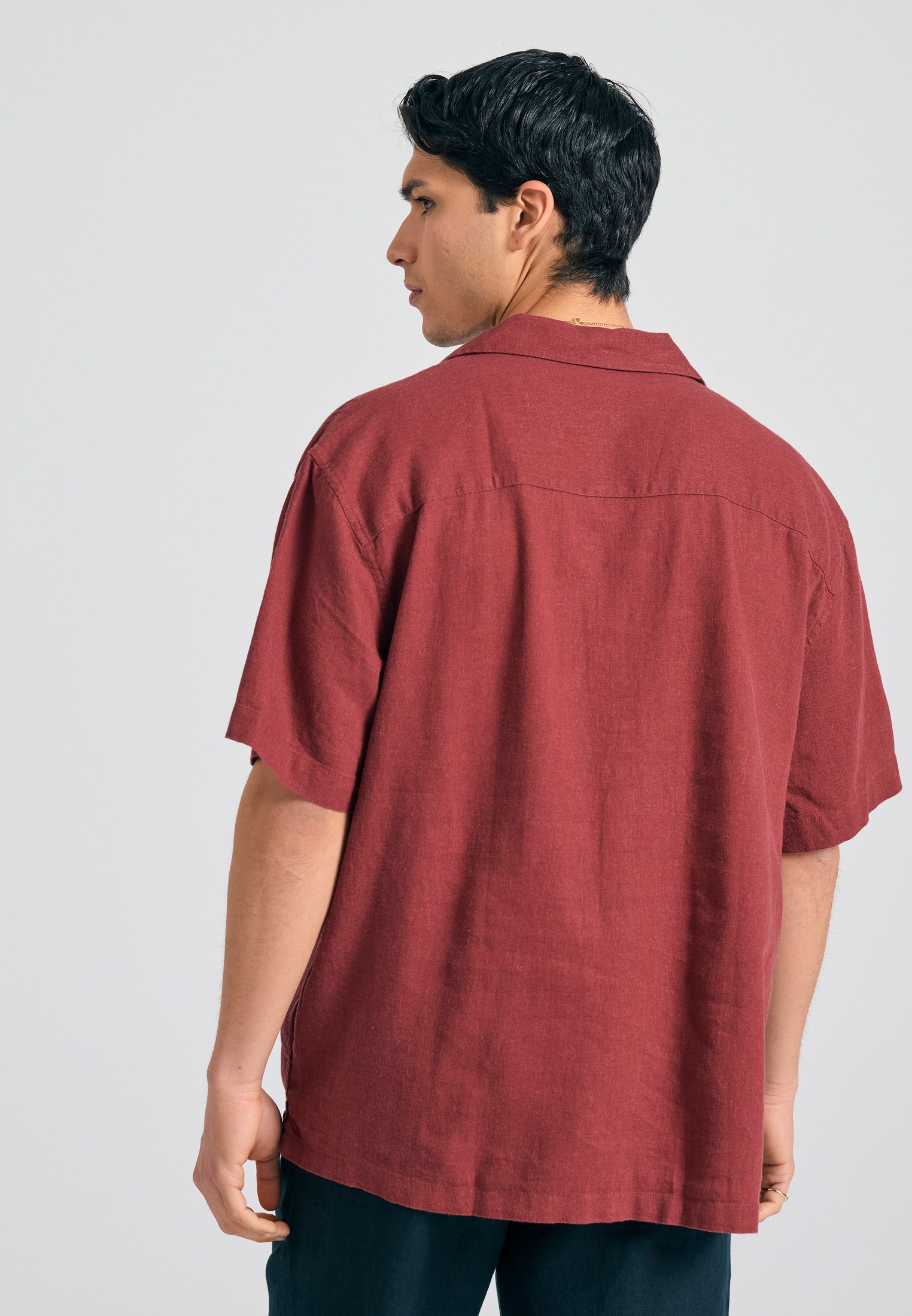 Men's Shirts Funky Buddha Brown