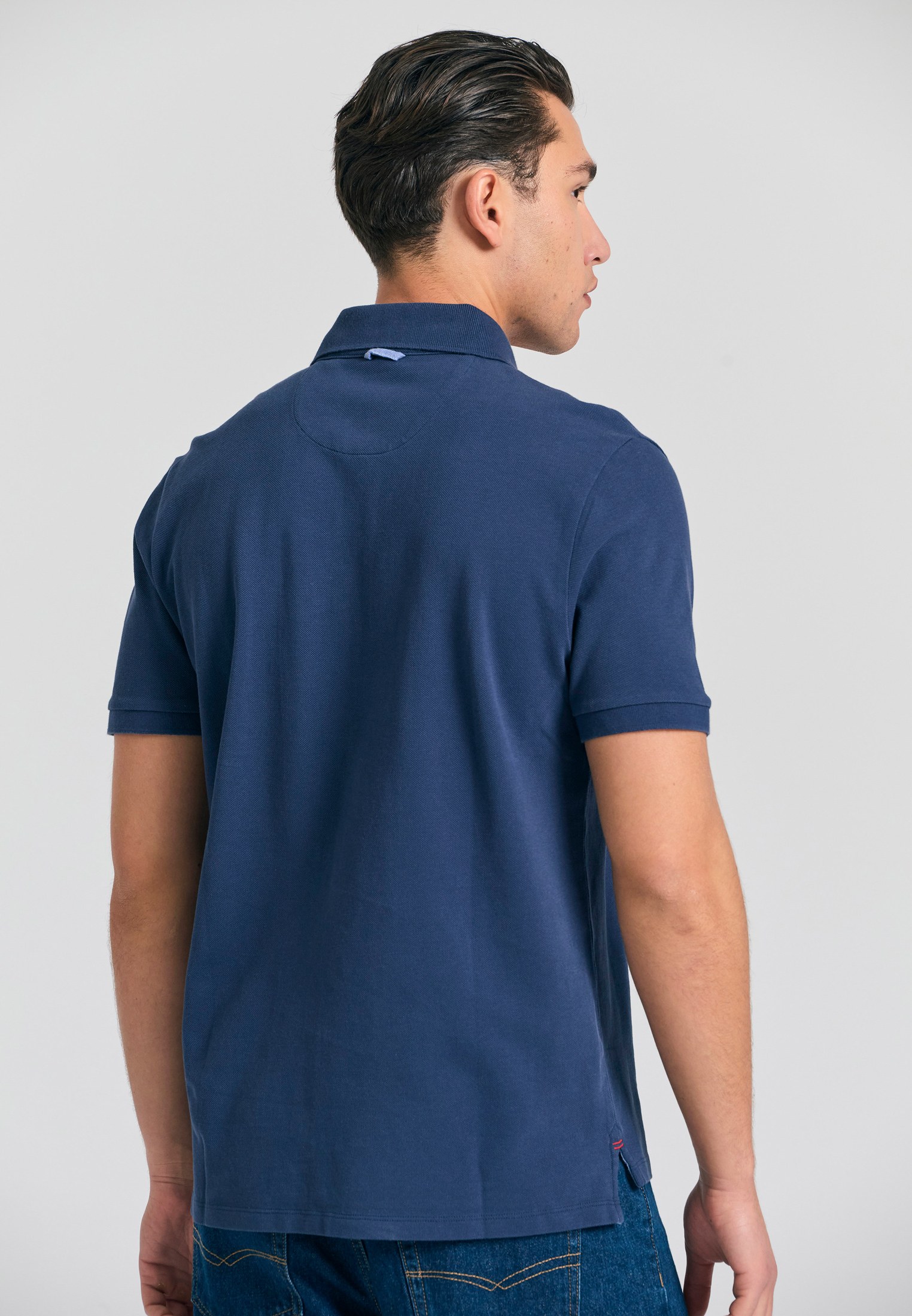 Men's Polo Shirts Funky Buddha Navy
