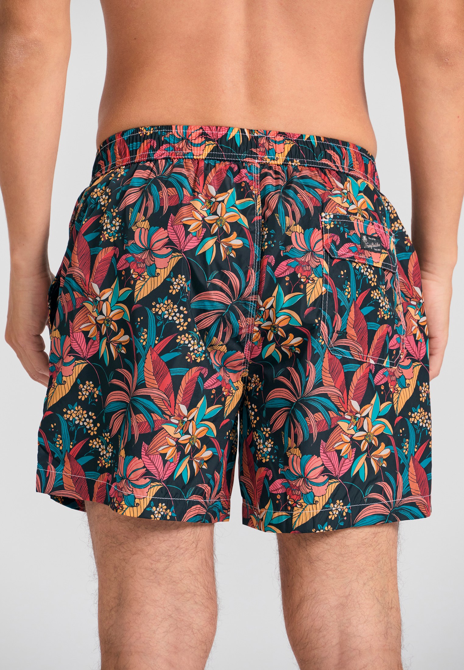 Men's Swim Shorts Funky Buddha Black