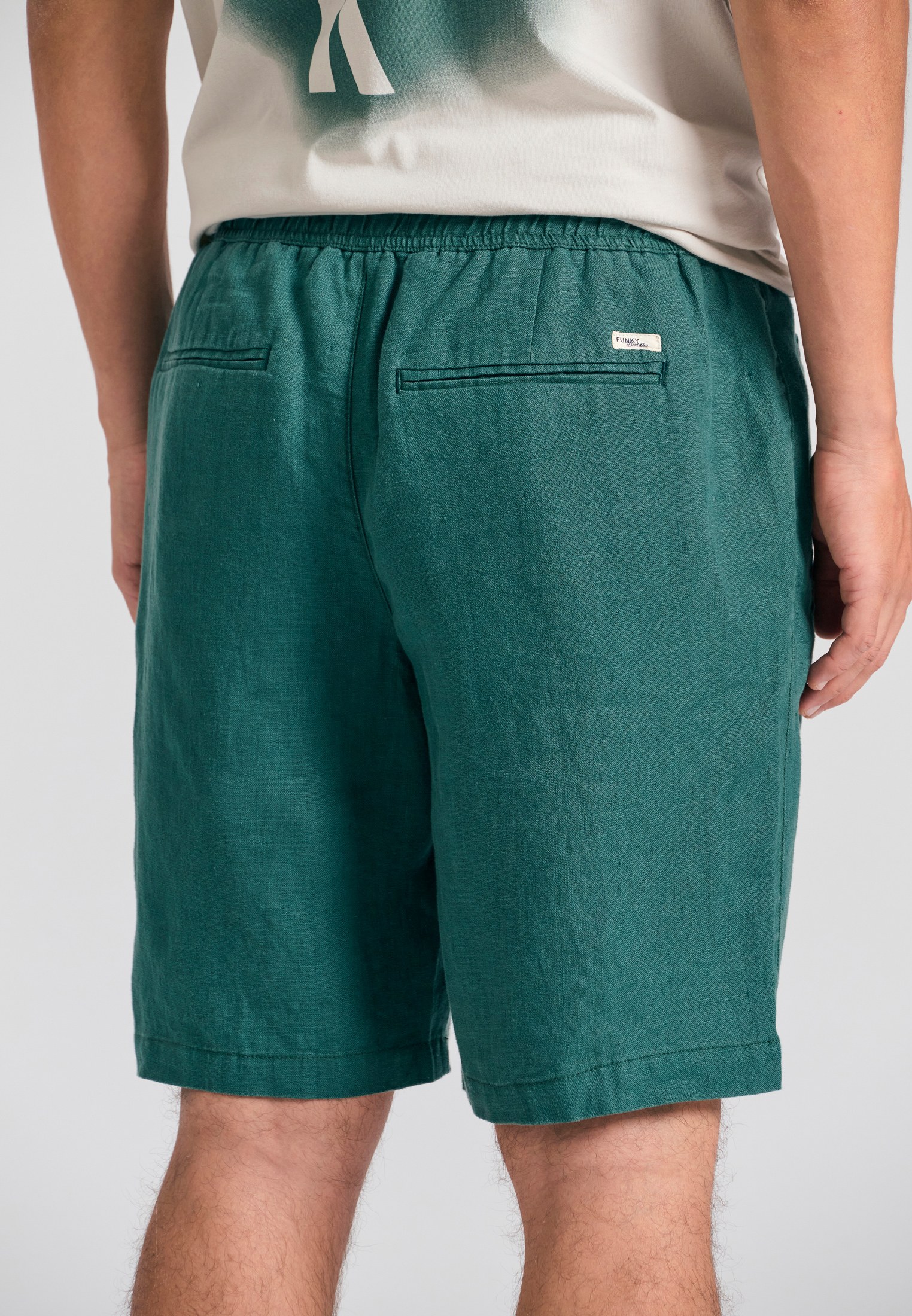 Men's Trousers Funky Buddha Green