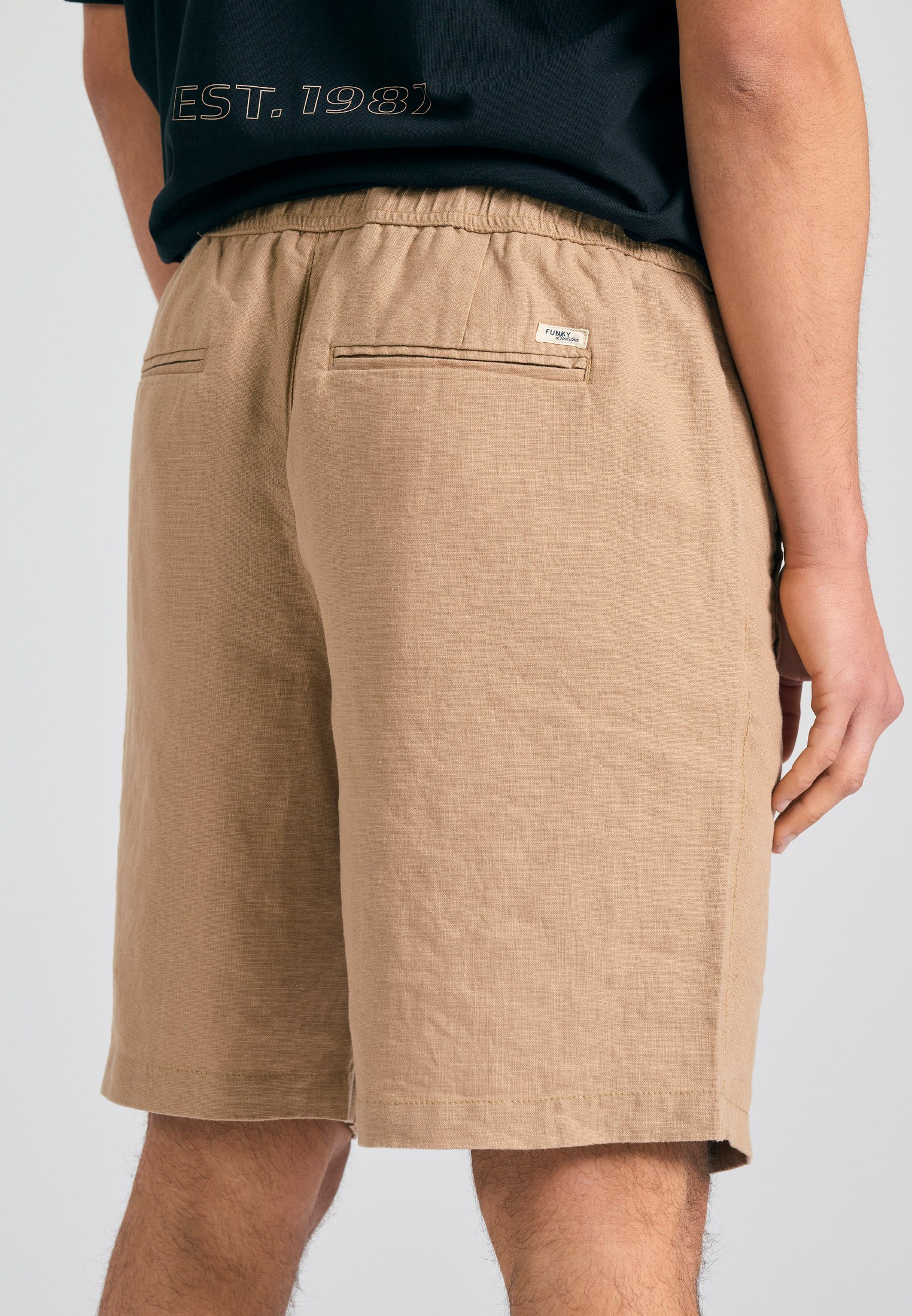 Men's Trousers Funky Buddha Beige