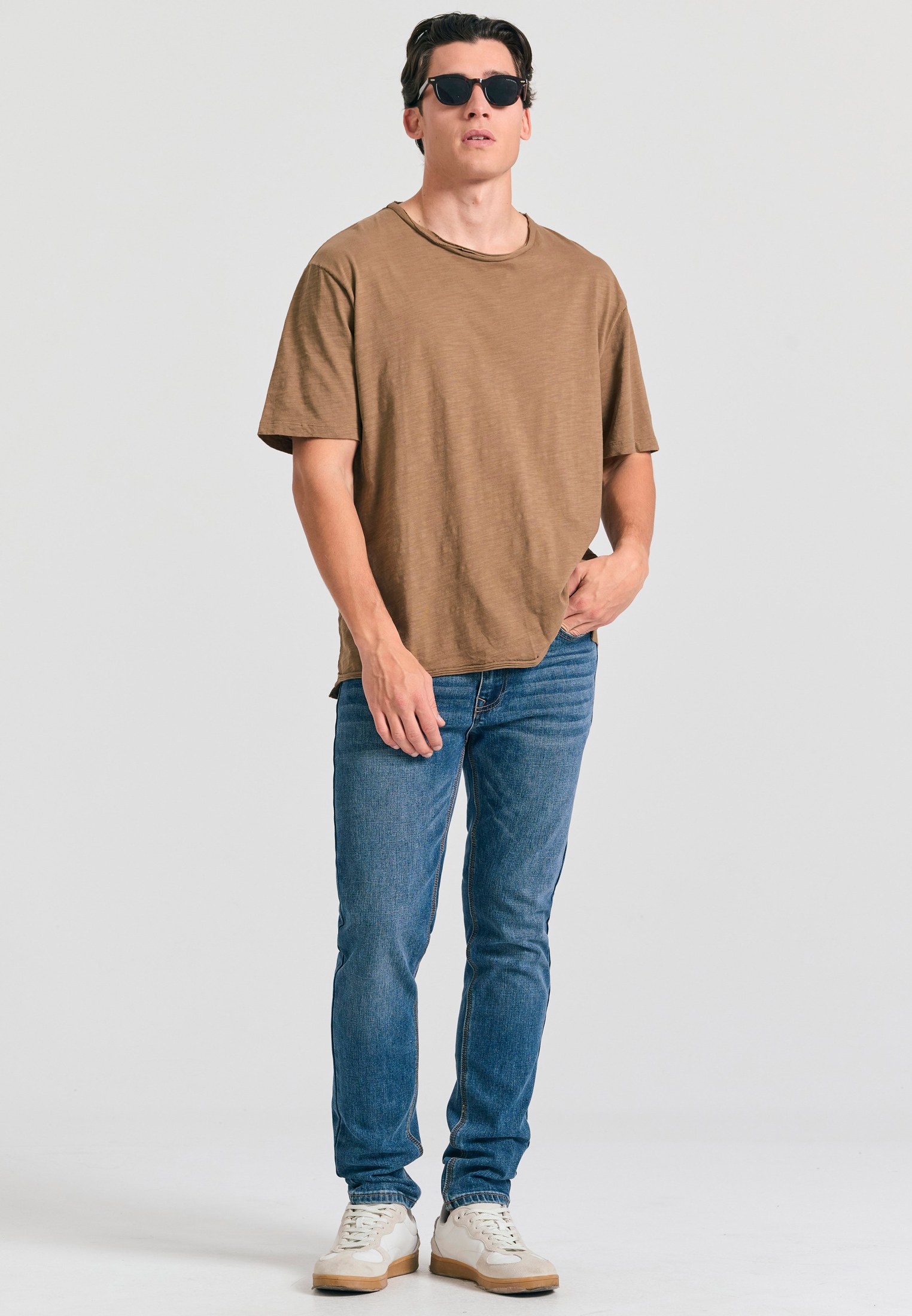 Men's T-Shirts Funky Buddha Brown