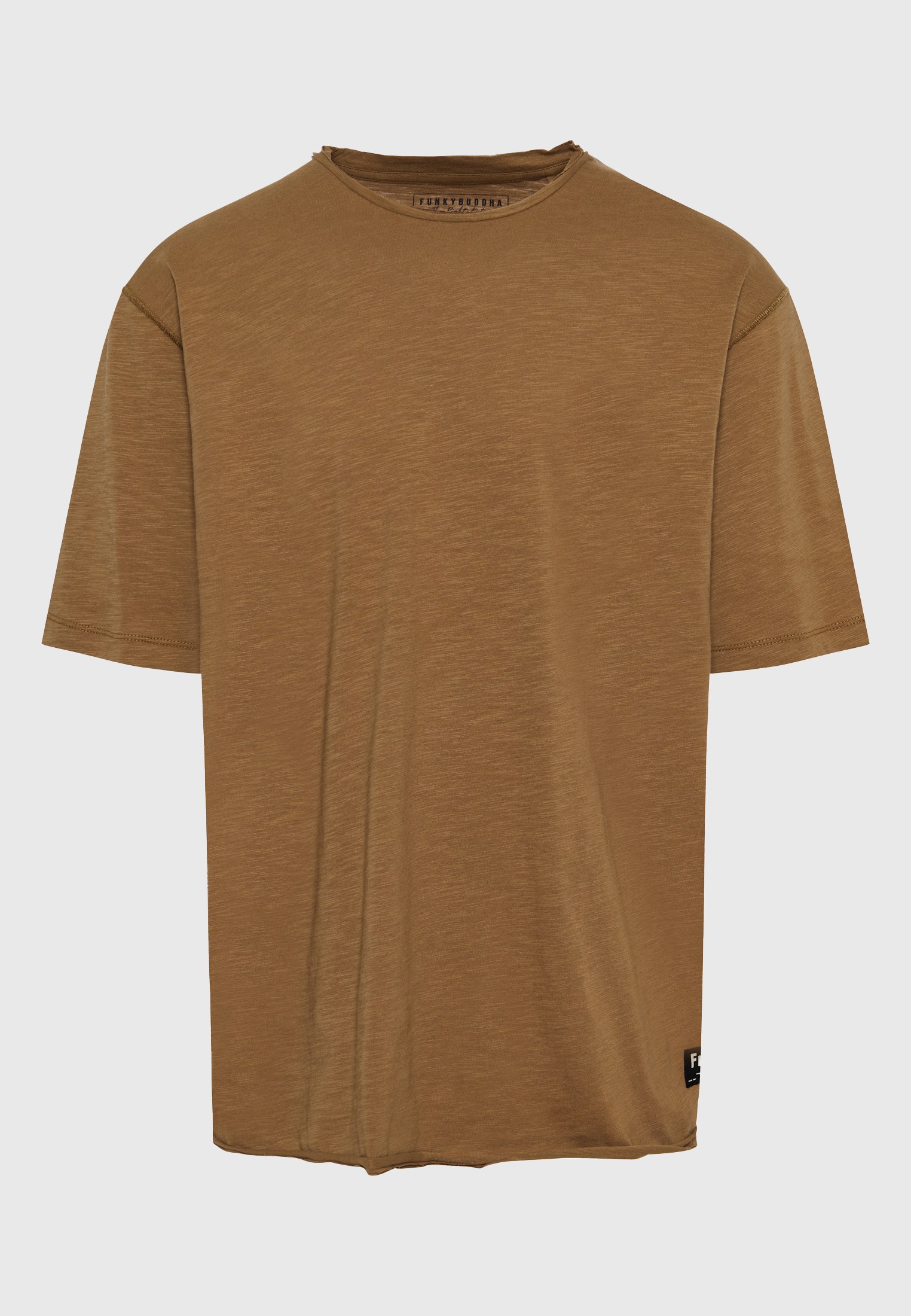 Men's T-Shirts Funky Buddha Brown
