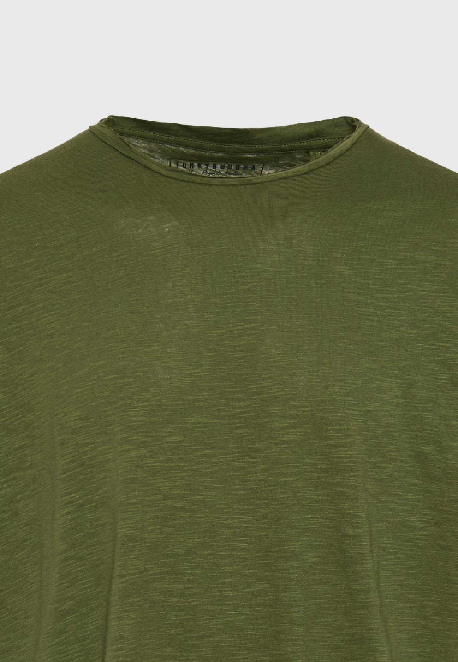 Men's T-Shirts Funky Buddha Green