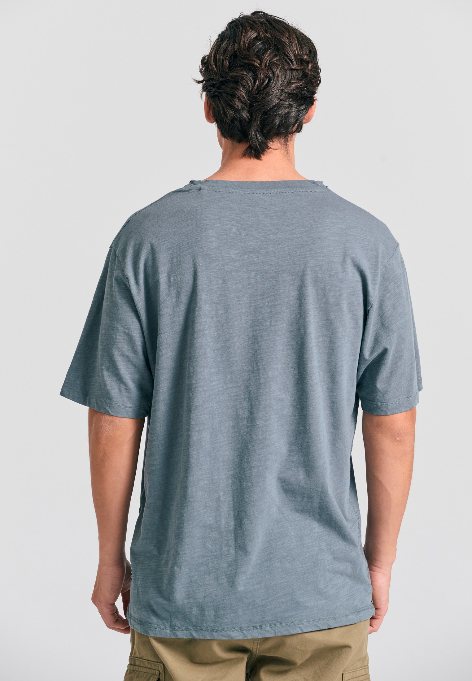 Men's T-Shirts Funky Buddha Gray