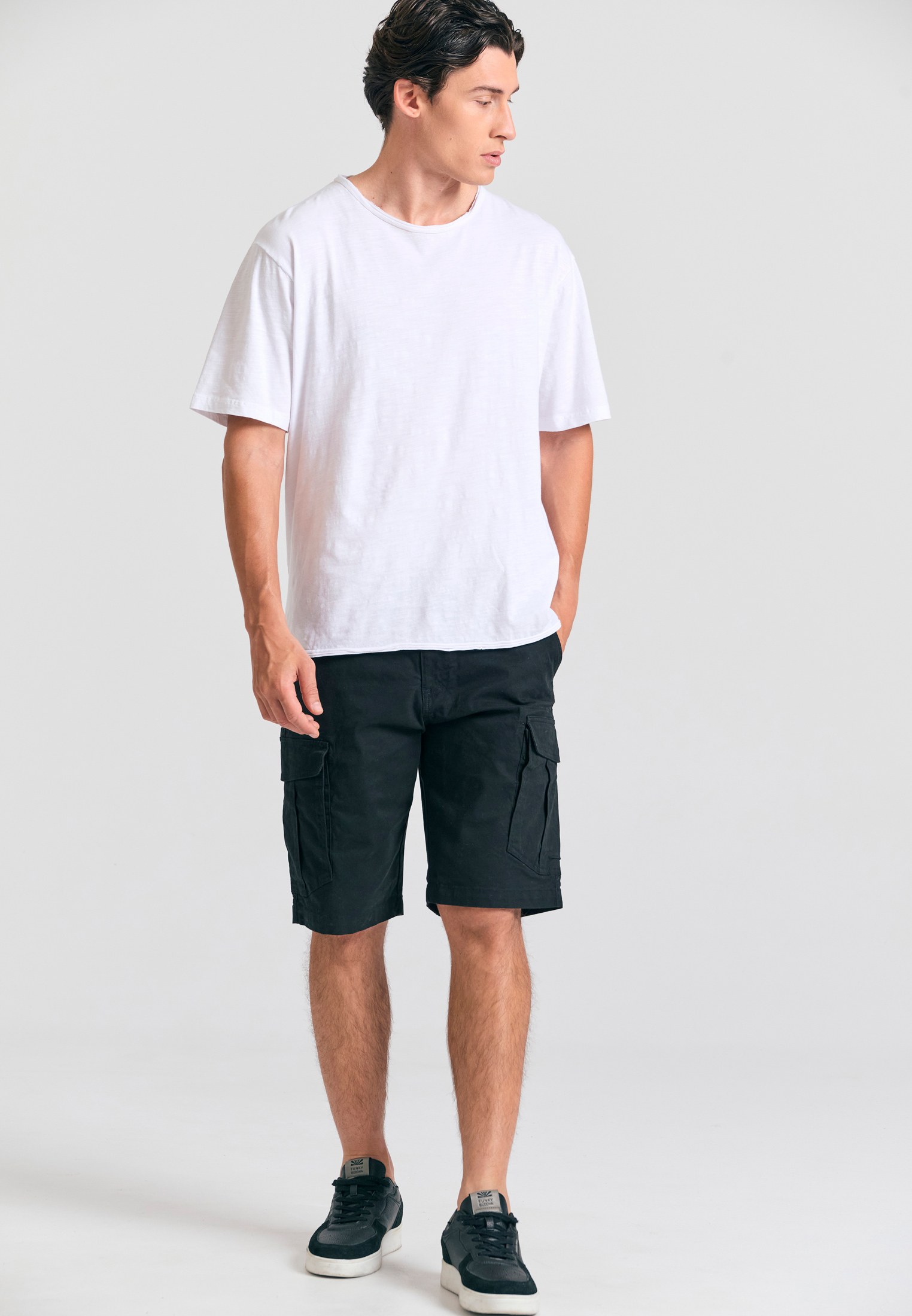 Men's T-Shirts Funky Buddha White