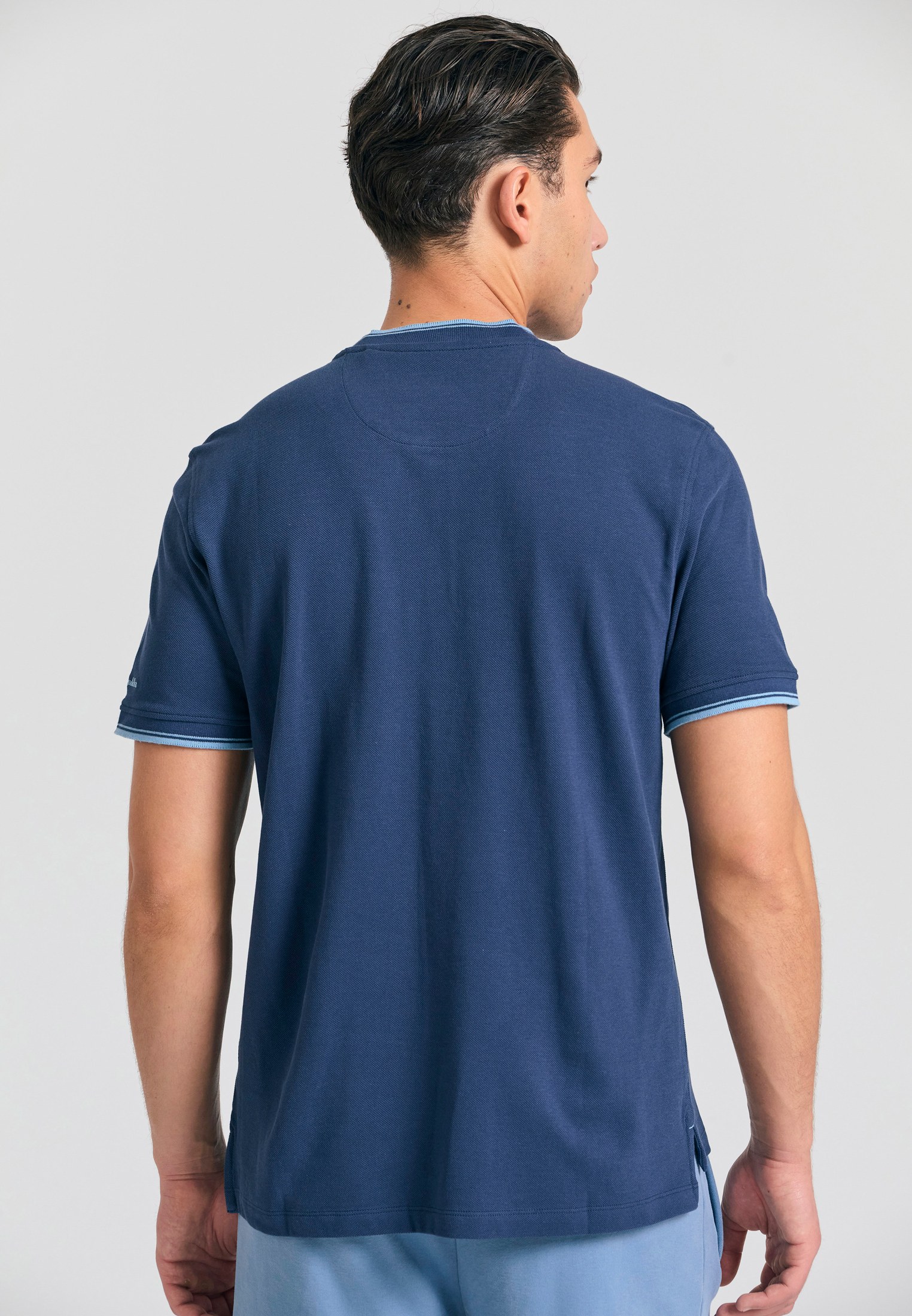 Men's Polo Shirts Funky Buddha Navy