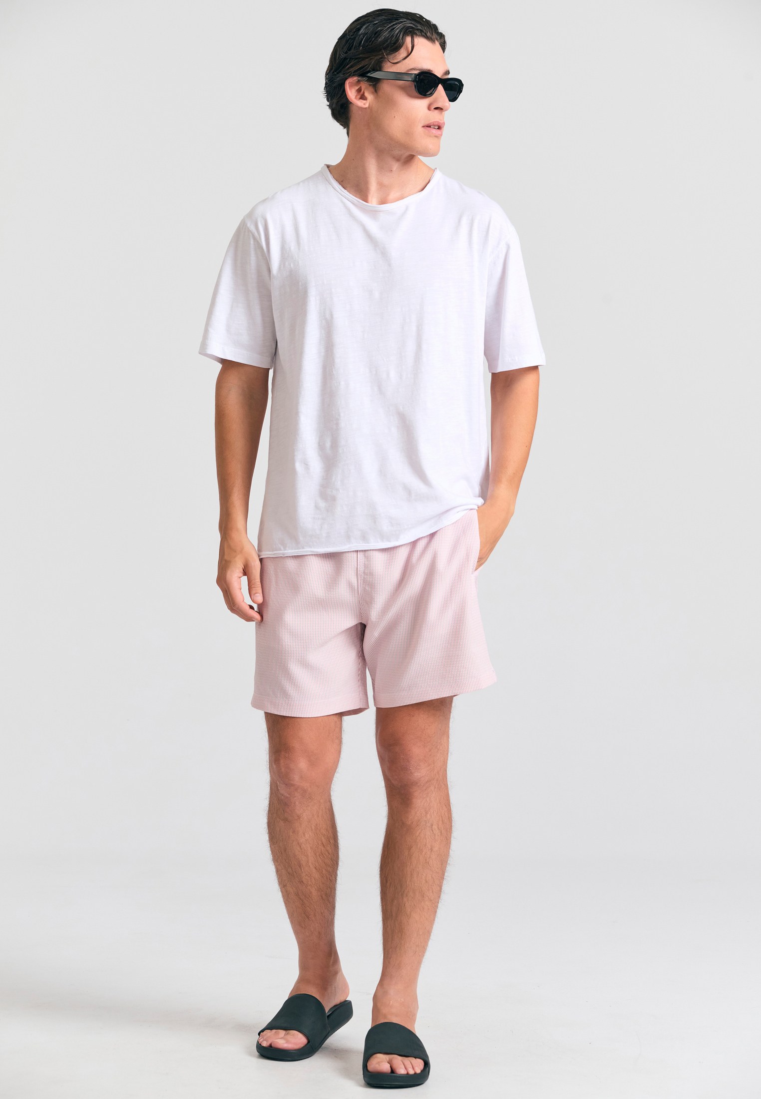 Men's Swim Shorts Funky Buddha Pink