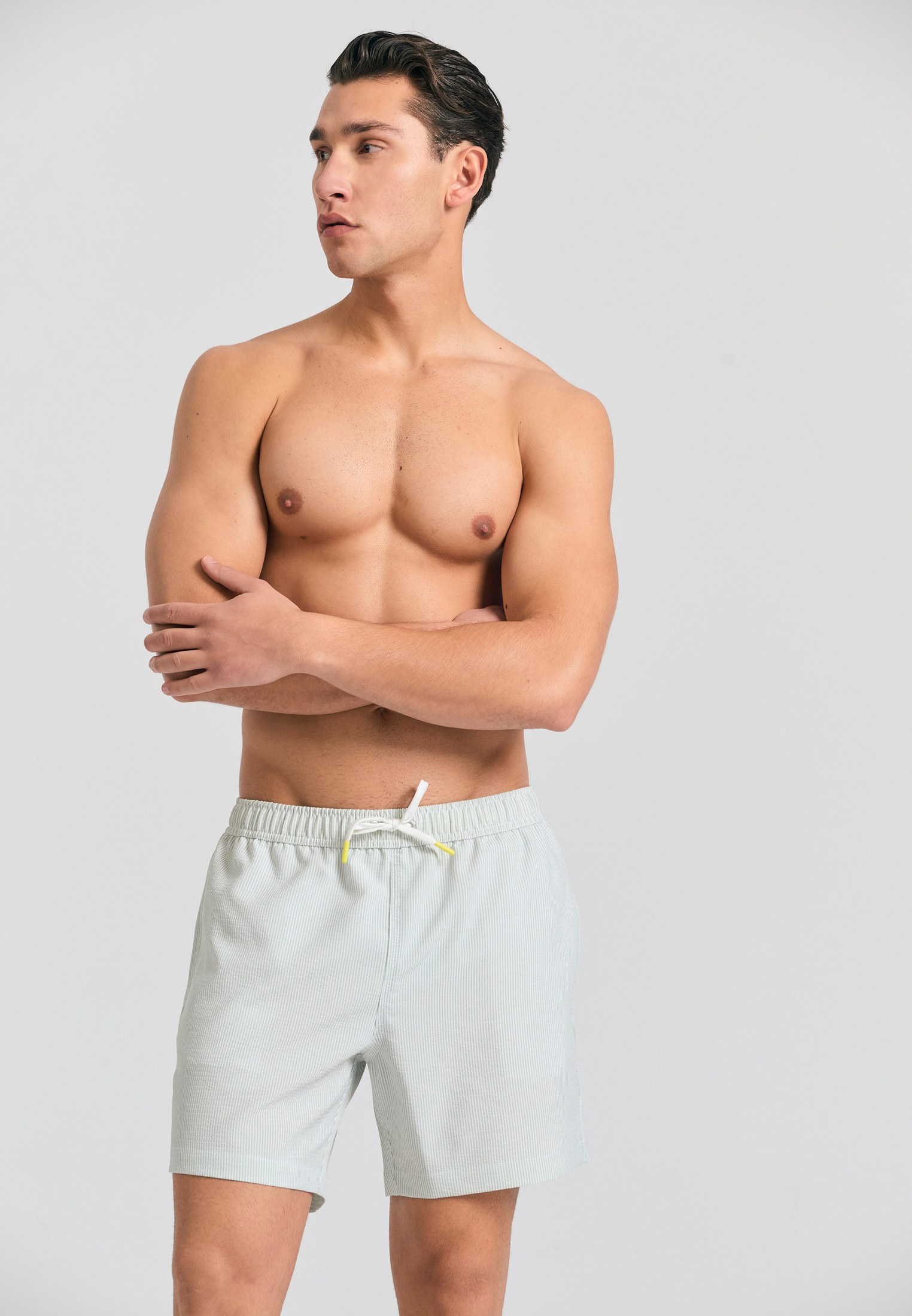 Men's Swim Shorts Funky Buddha Green