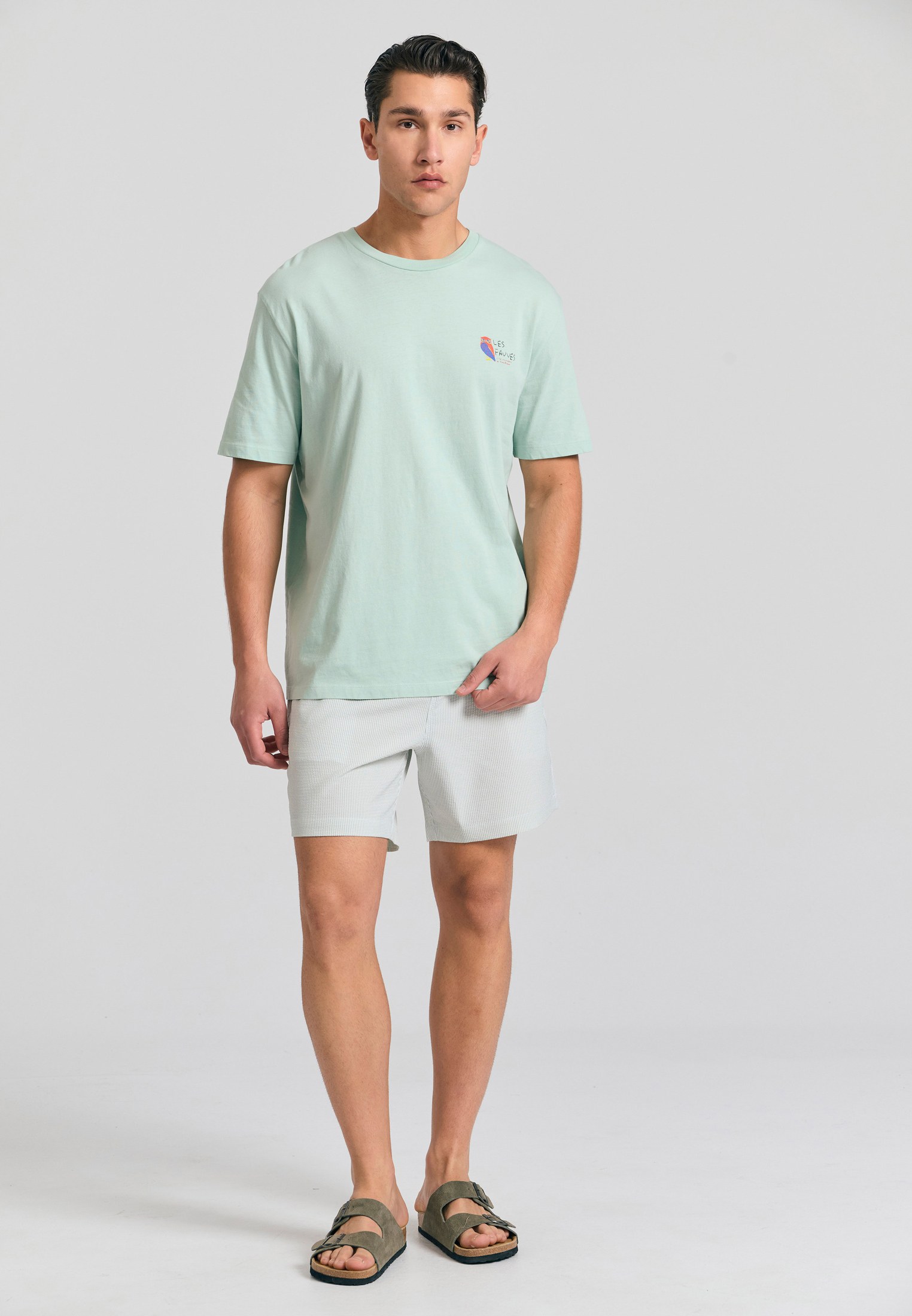 Men's Swim Shorts Funky Buddha Green