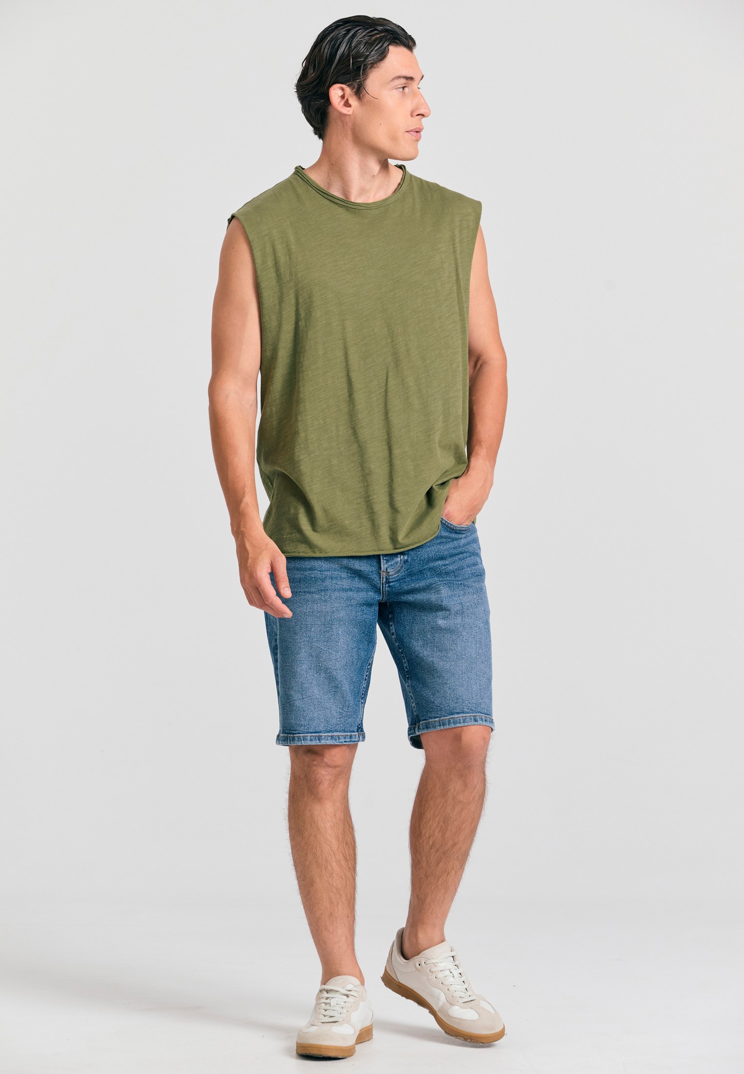 Men's T-Shirts Funky Buddha Green