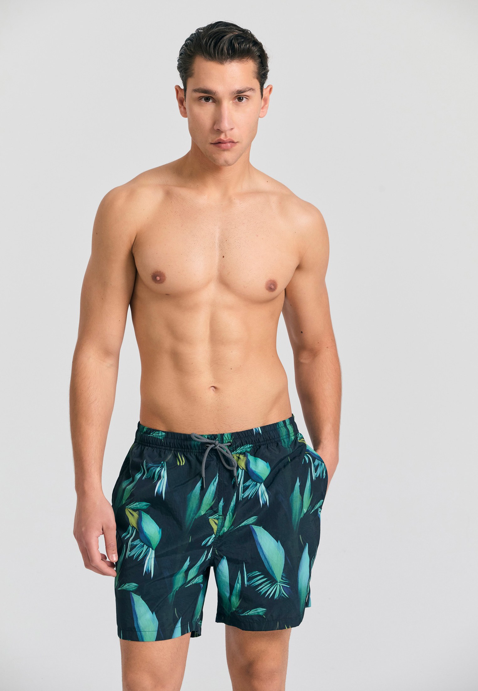 Men's Swim Shorts Funky Buddha Black