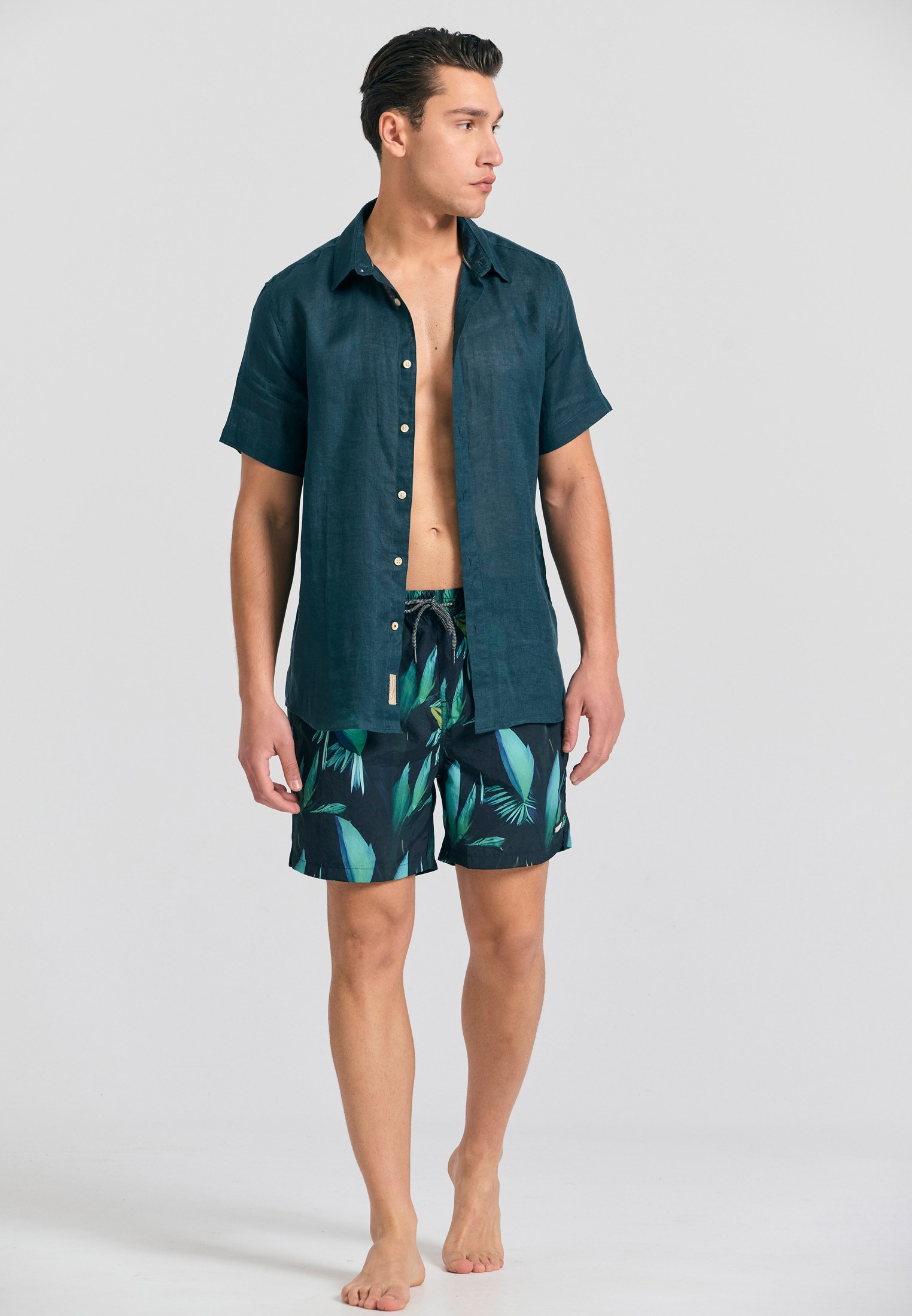 Men's Swim Shorts Funky Buddha Black