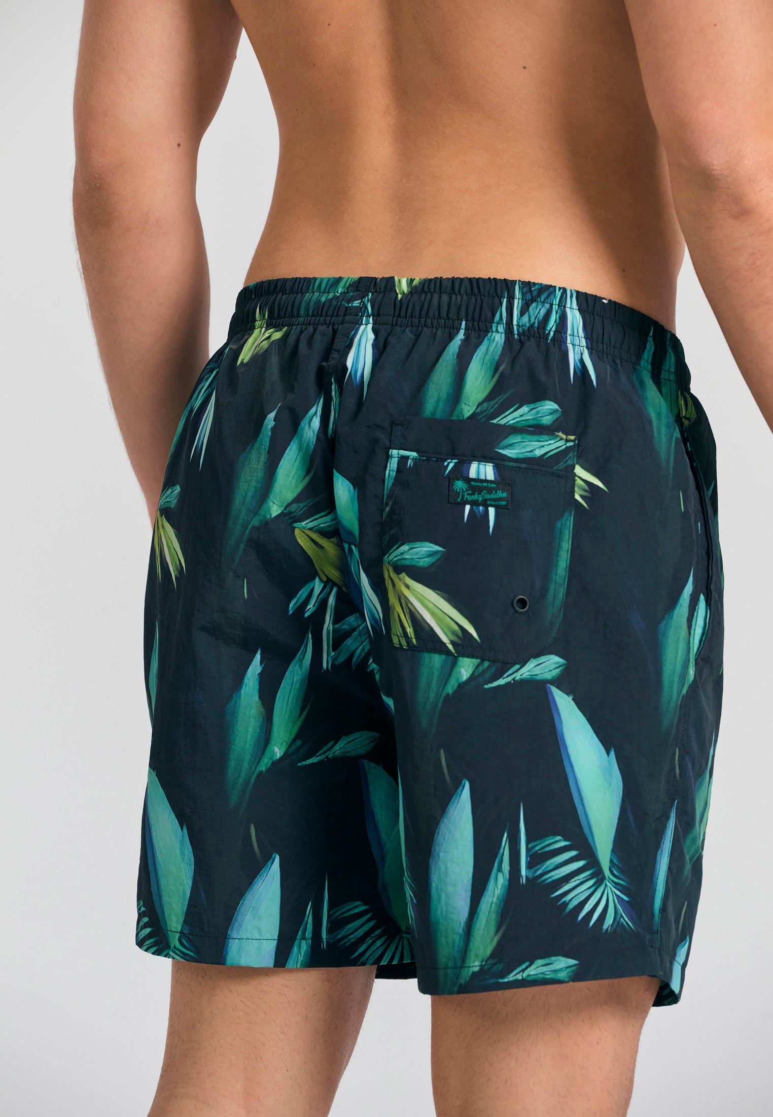 Men's Swim Shorts Funky Buddha Black