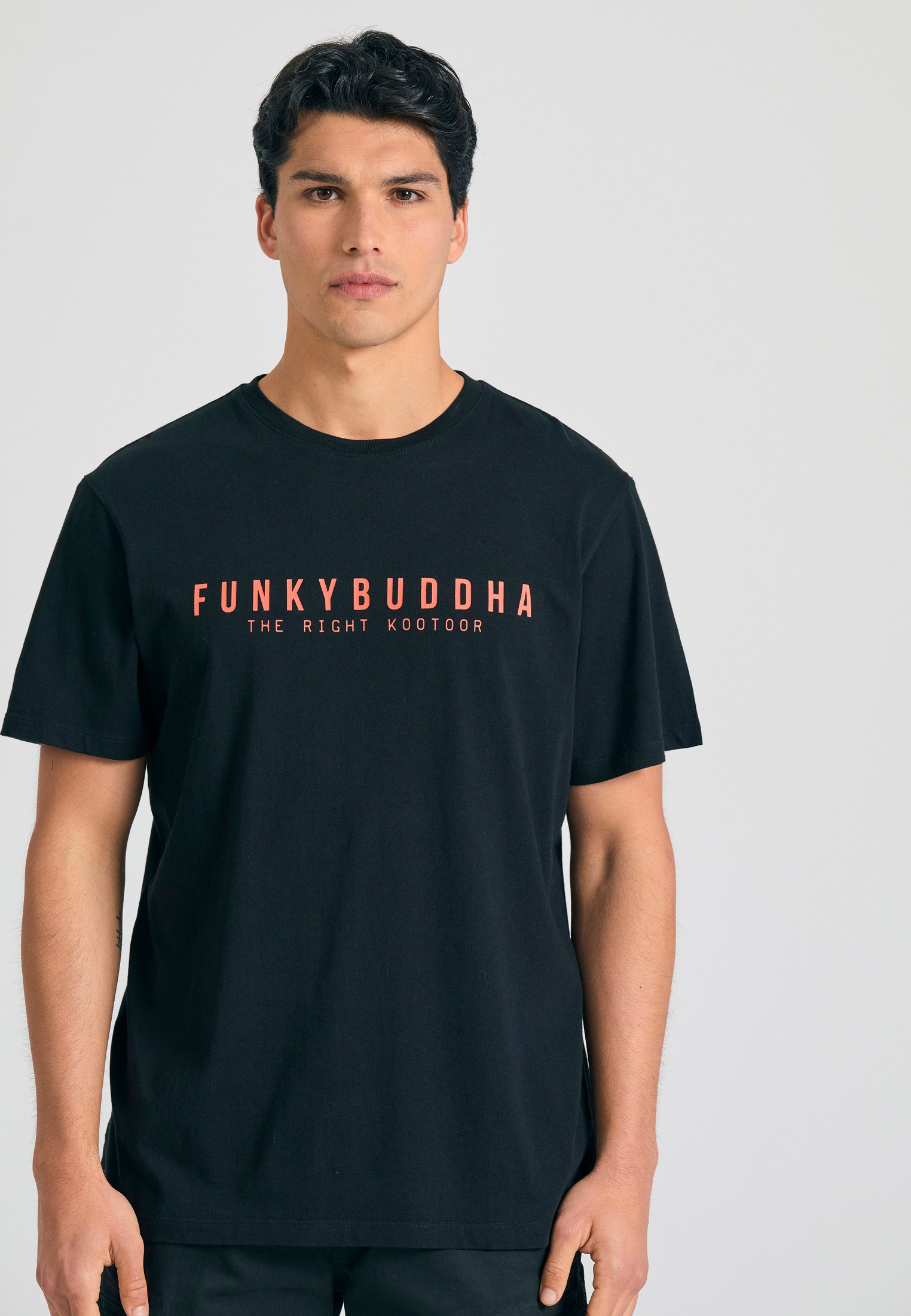 T-shirt με Funky Buddha τύπωμα - The essentials φωτογραφία