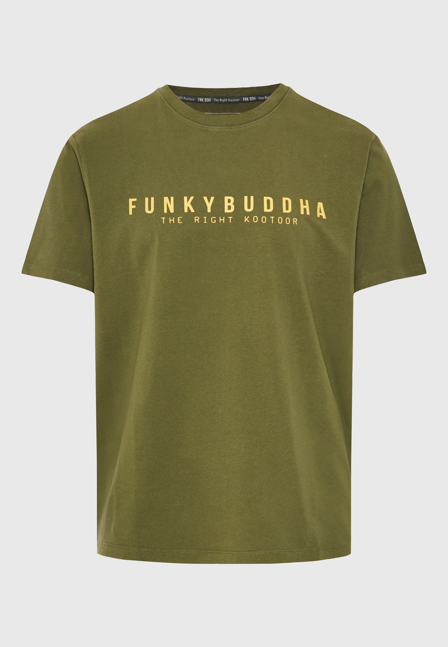 Men's Shirts Funky Buddha Khaki