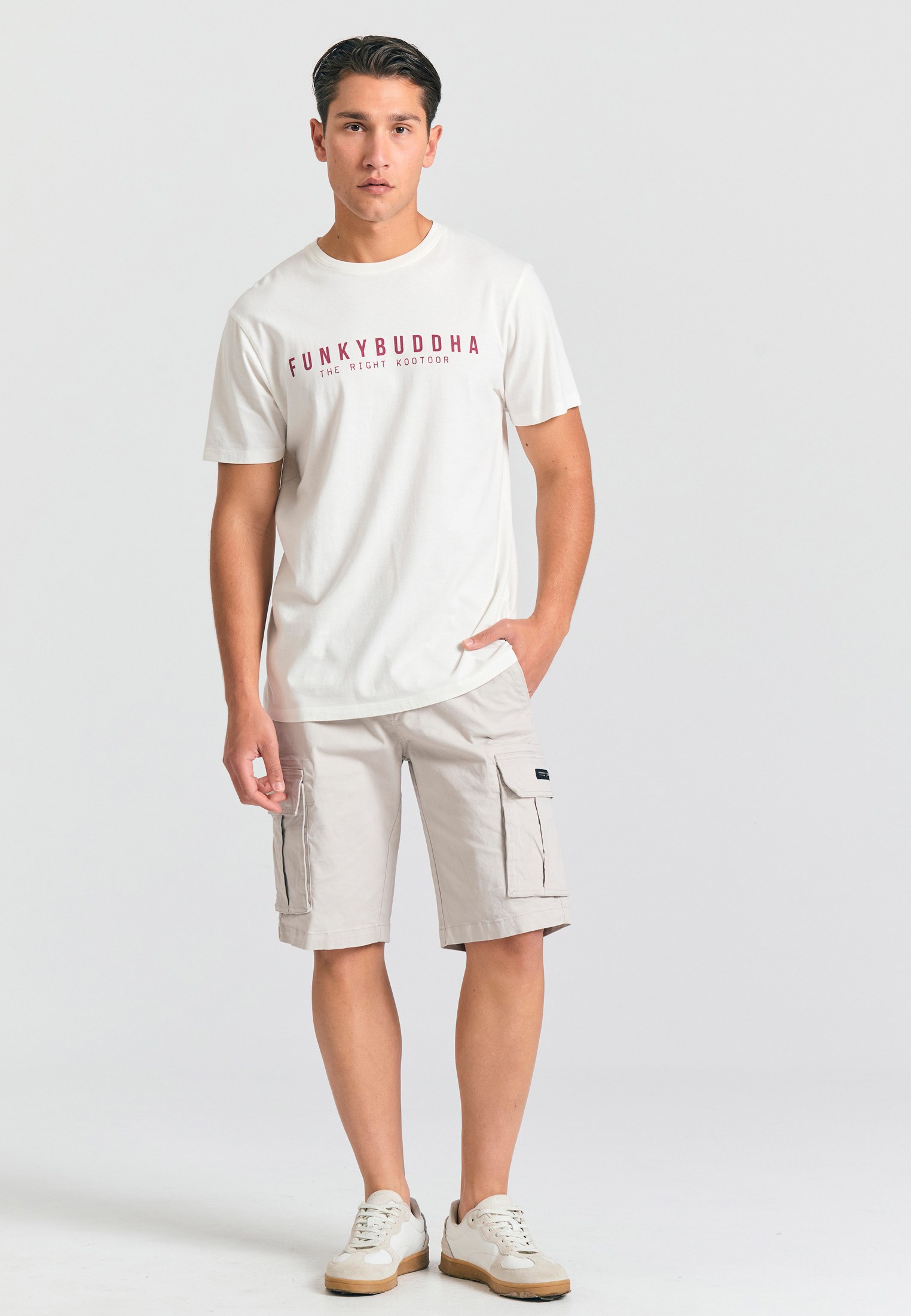 T-shirt με Funky Buddha τύπωμα - The essentials φωτογραφία