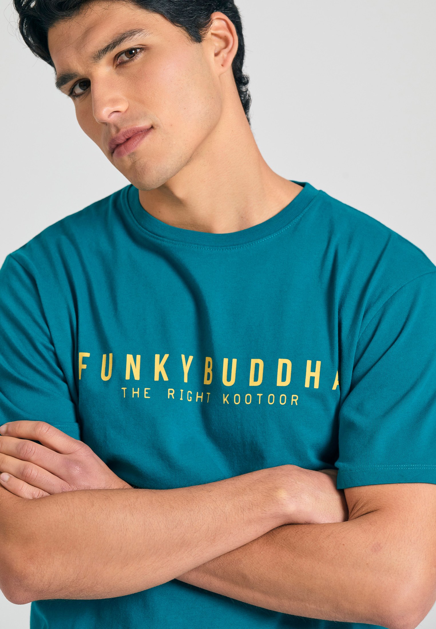 Men's Shirts Funky Buddha Blue