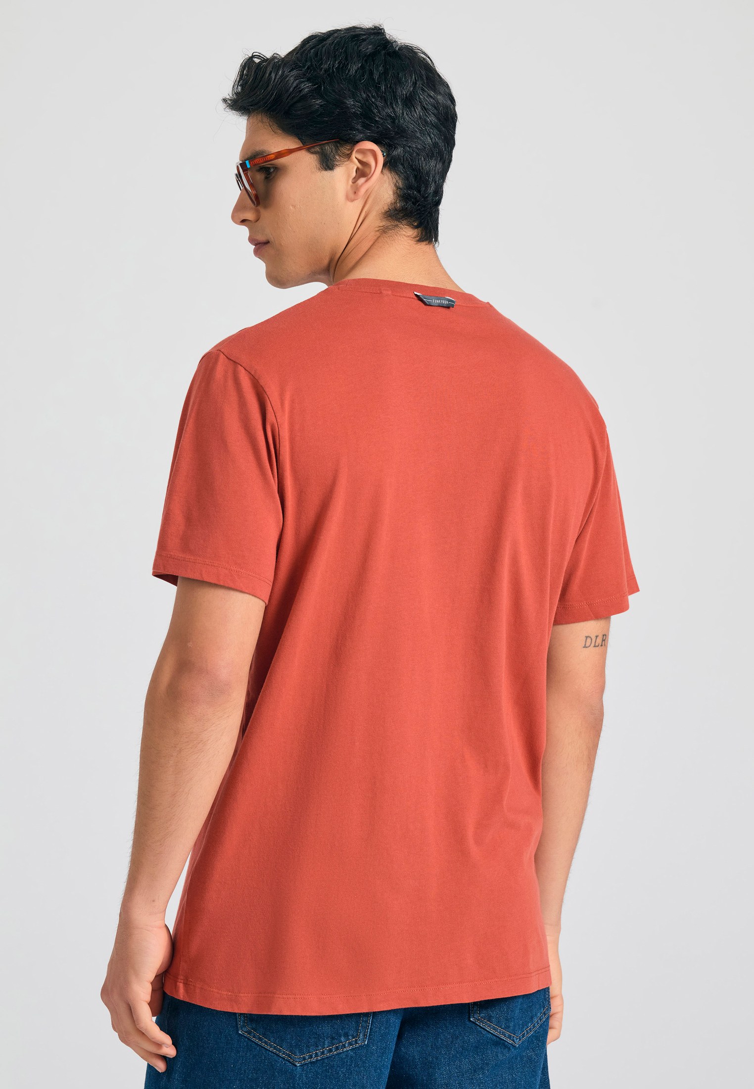 Men's T-Shirts Funky Buddha Brown