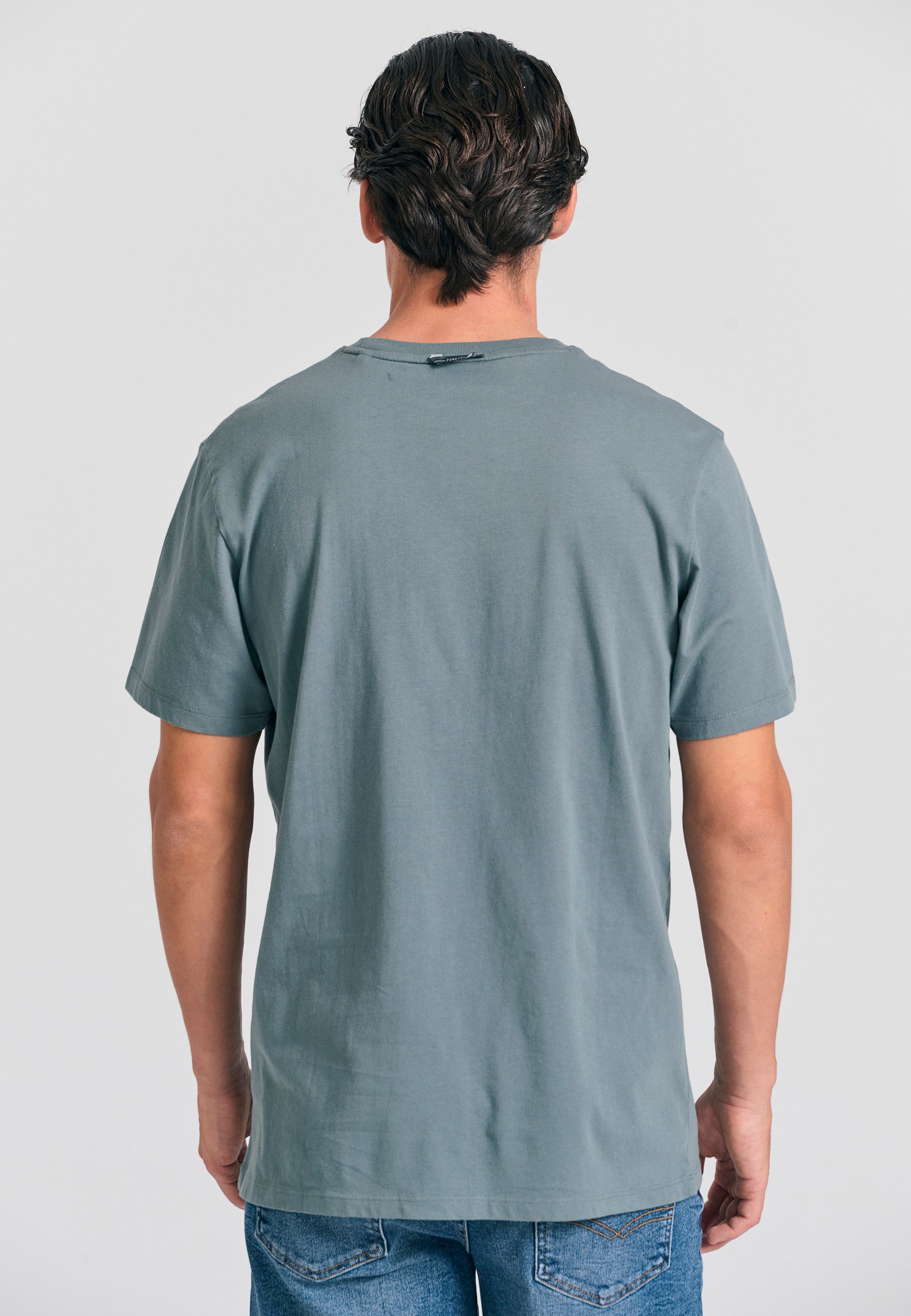 Men's T-Shirts Funky Buddha Gray