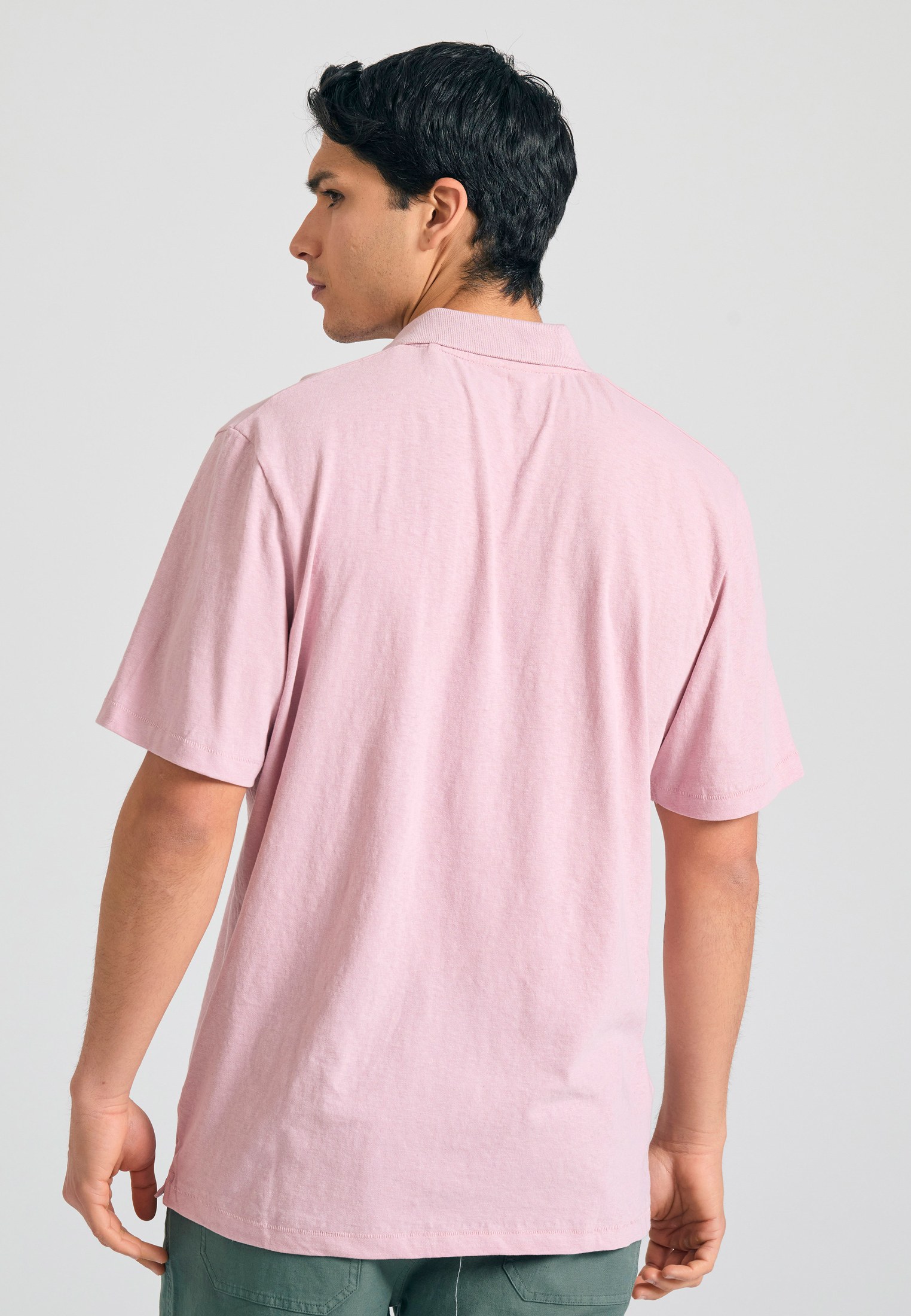 Men's Polo Shirts Funky Buddha Purple