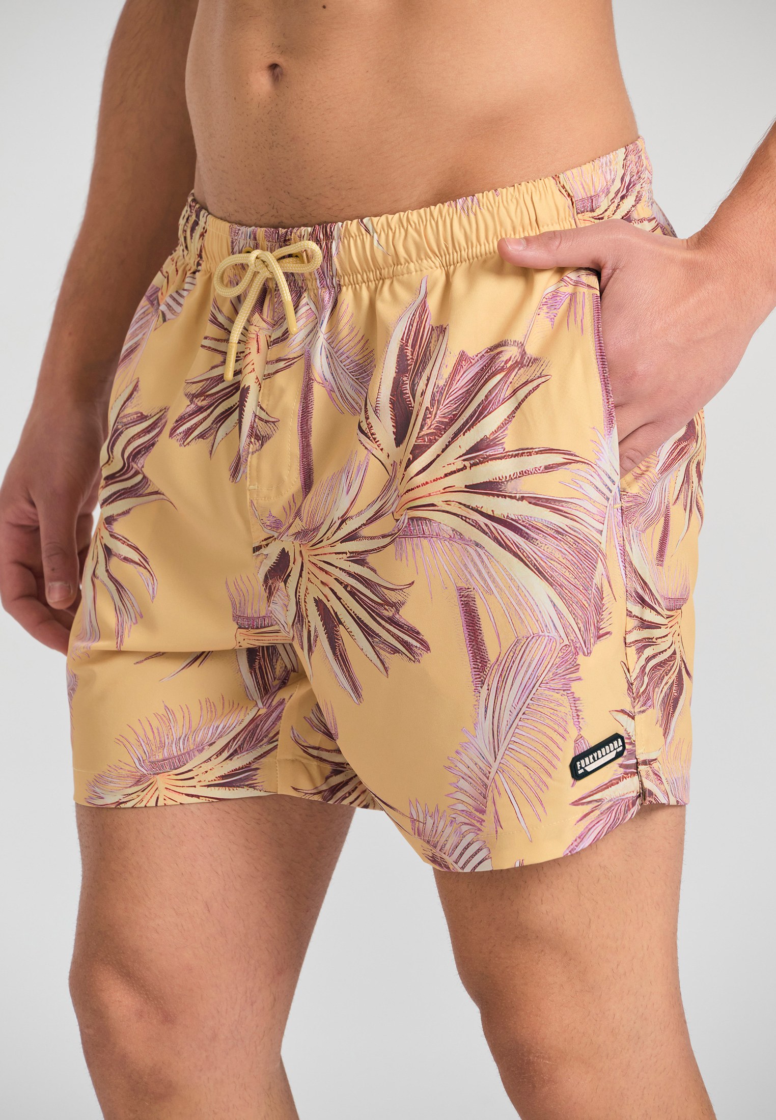 Men's Swim Shorts Funky Buddha Green