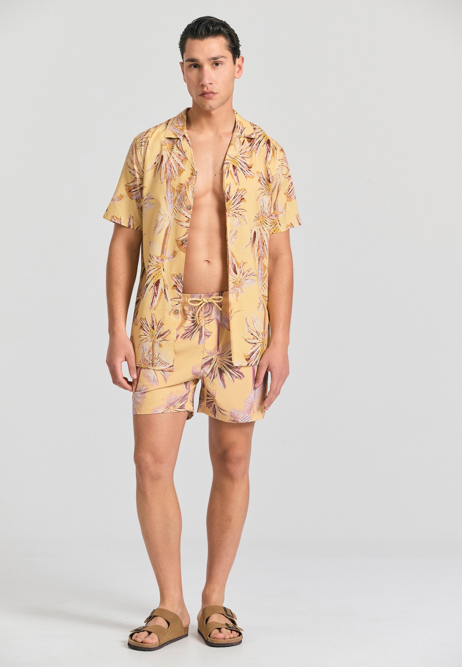 Men's Swim Shorts Funky Buddha Green