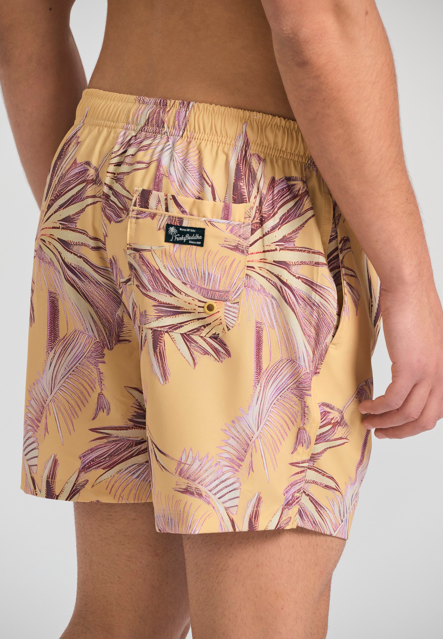 Men's Swim Shorts Funky Buddha Green