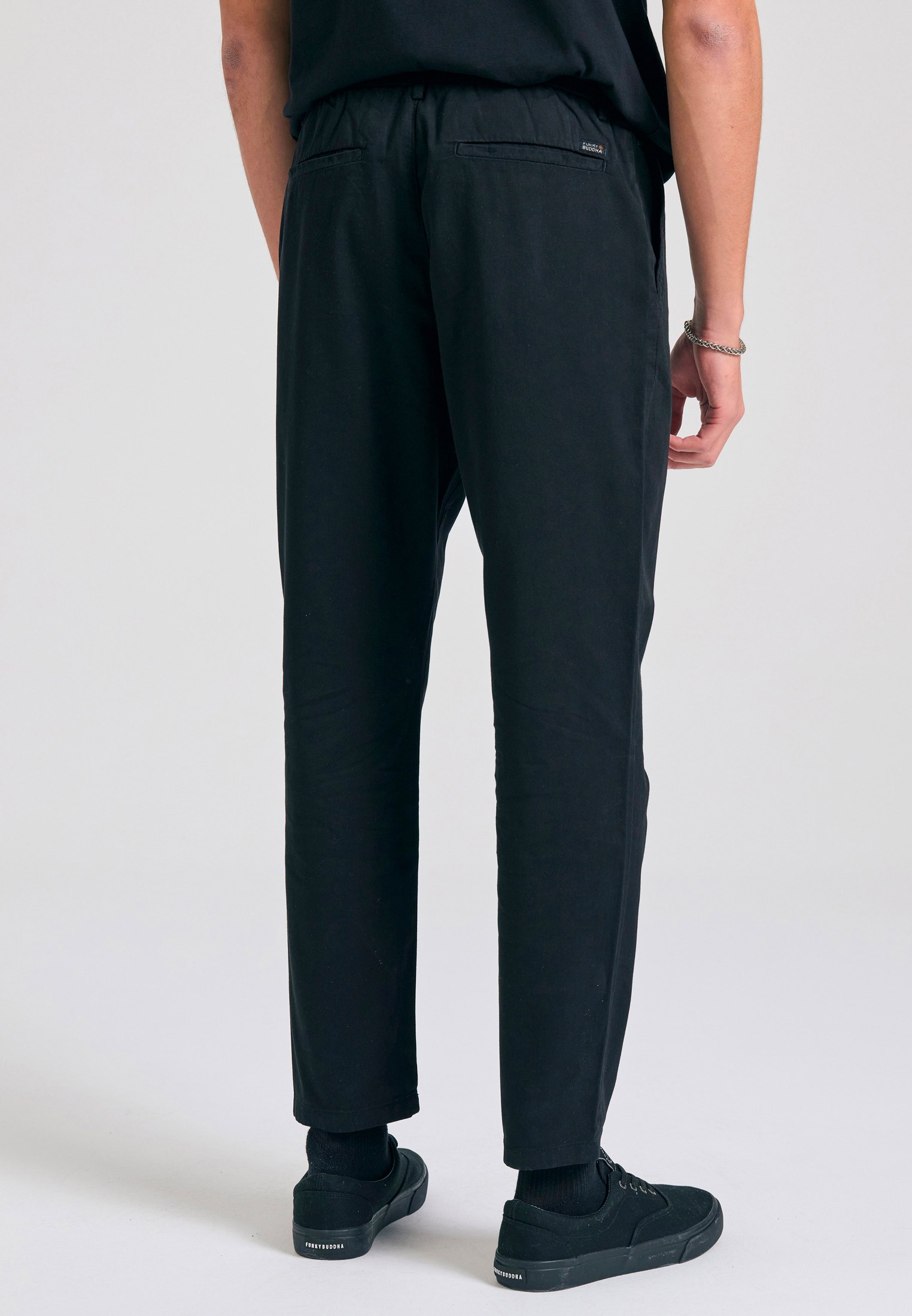 Men's Trousers Funky Buddha Black