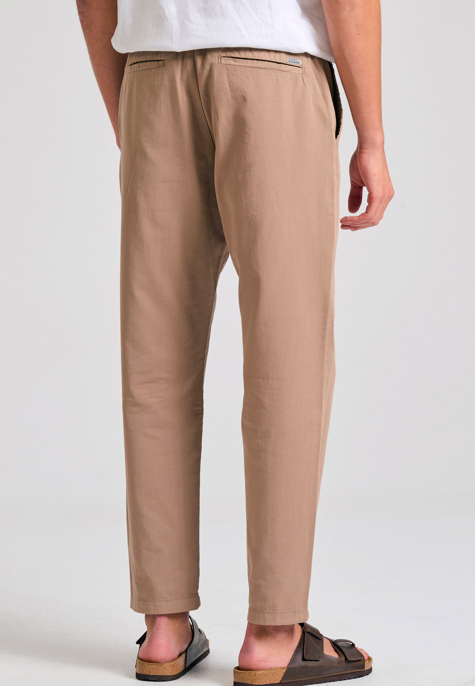 Men's Trousers Funky Buddha Brown