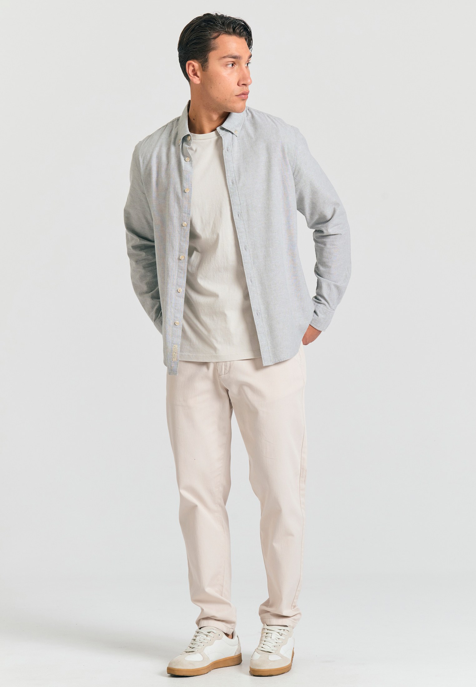 Men's Trousers Funky Buddha Gray