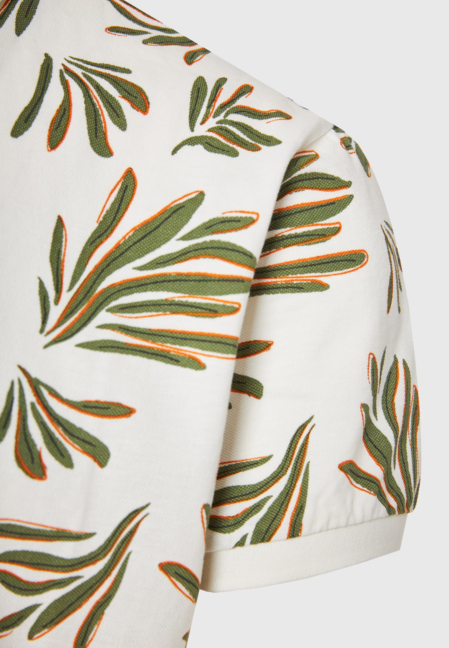 Men's Polo Shirts Funky Buddha White