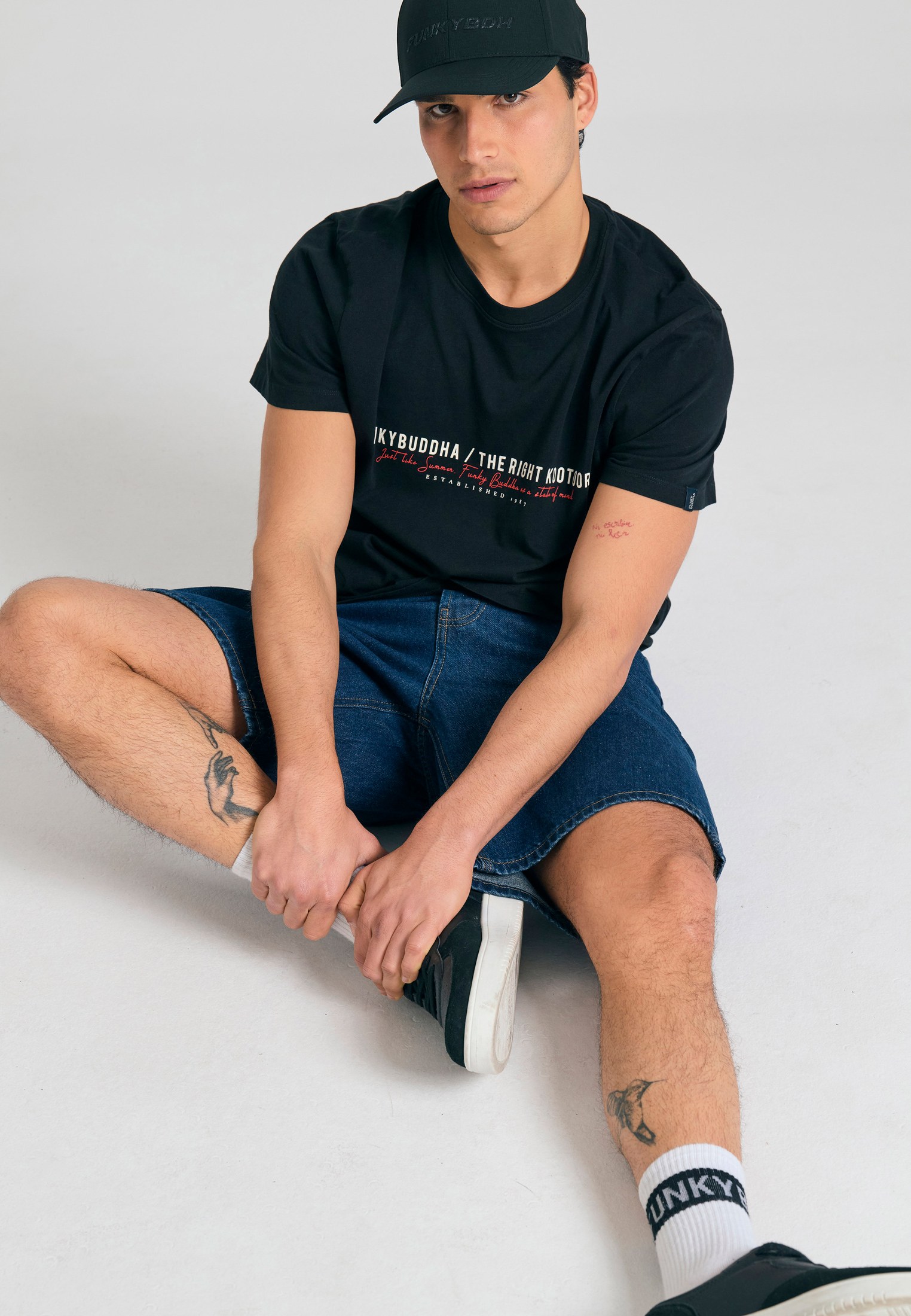 Men's Shirts Funky Buddha Black