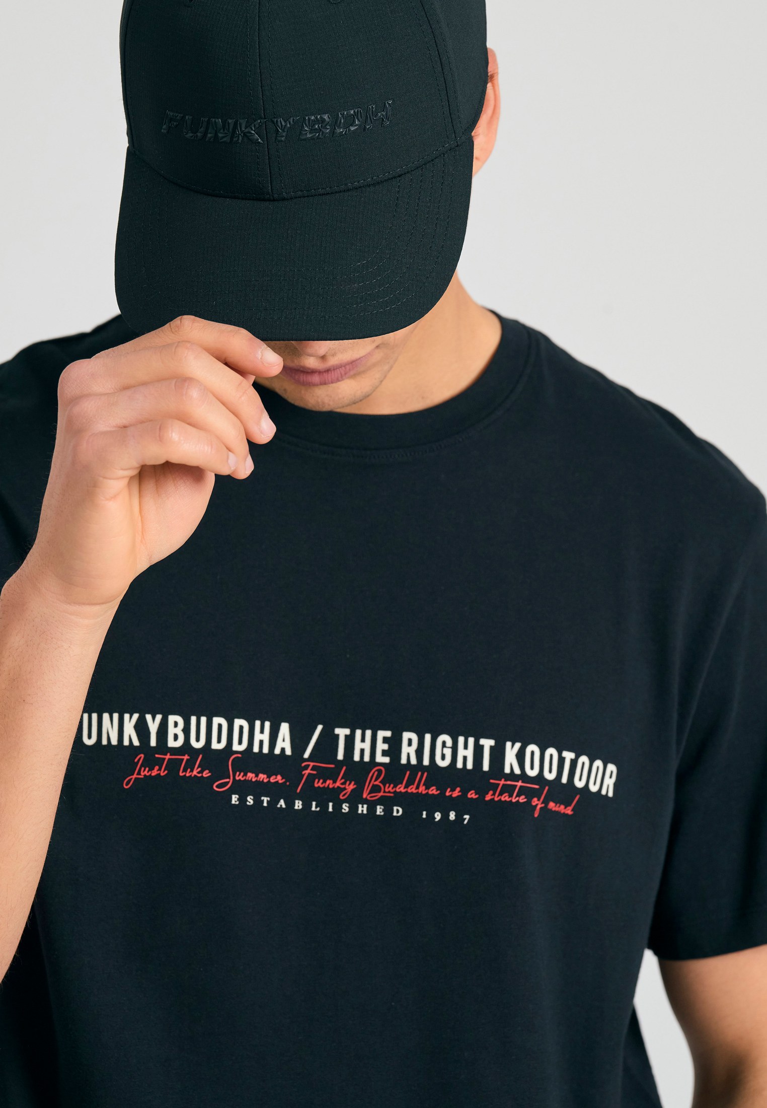 Men's Shirts Funky Buddha Black