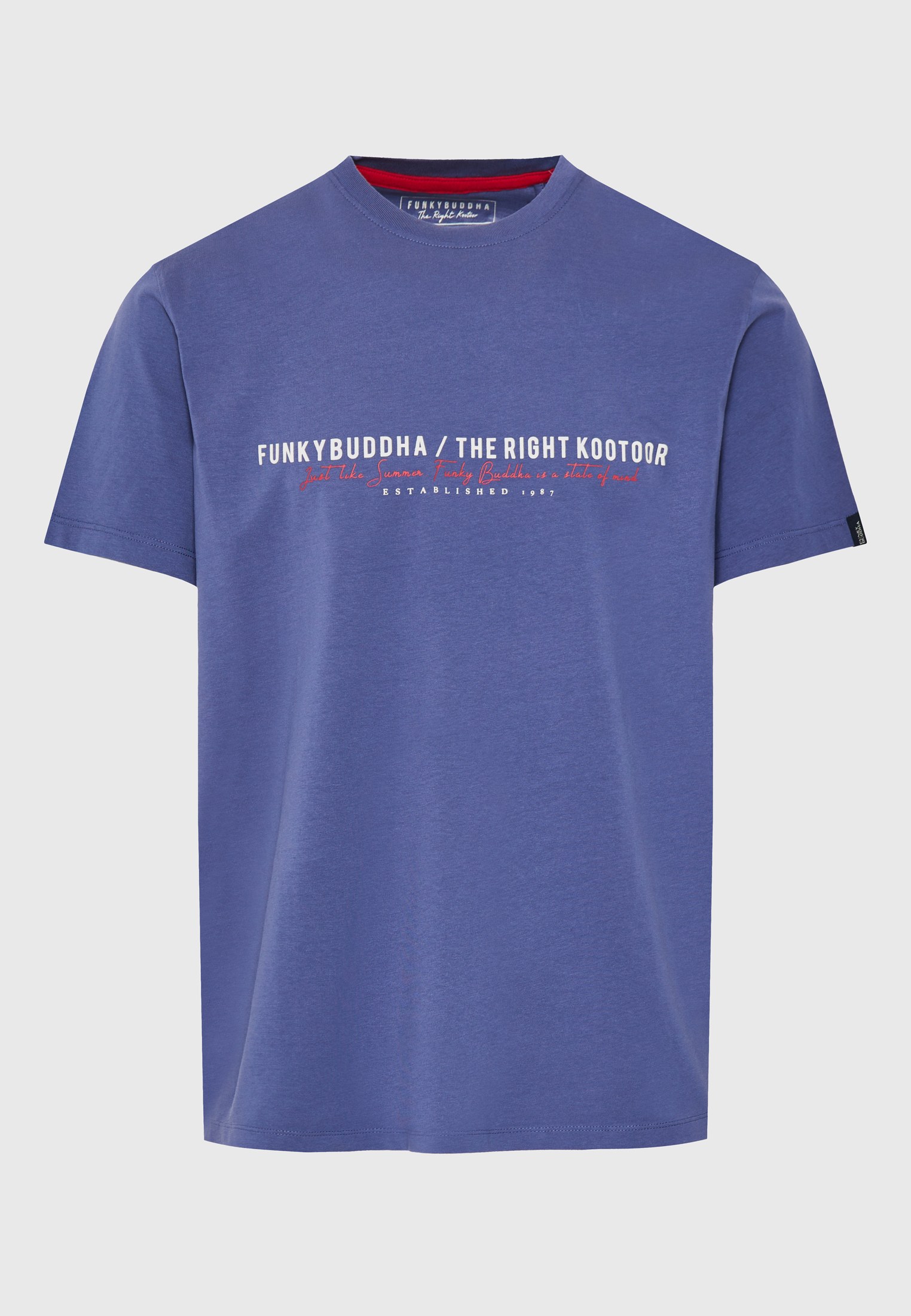 Men's Shirts Funky Buddha Blue